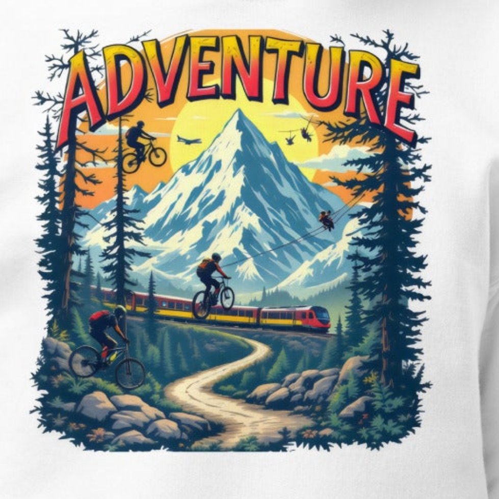 Youth Adventure MTB heavy blend hoodie
