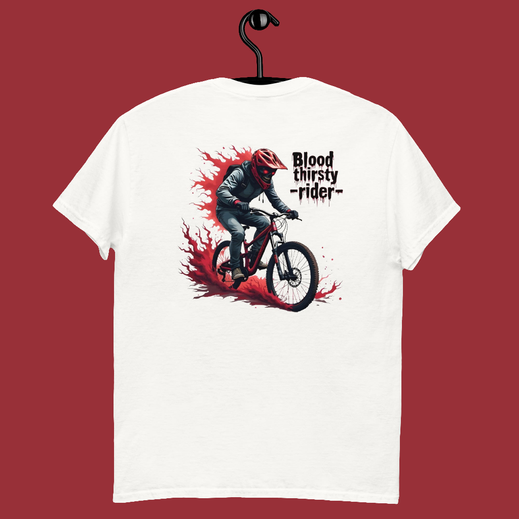 Men's bloodthirsty rider classic tee