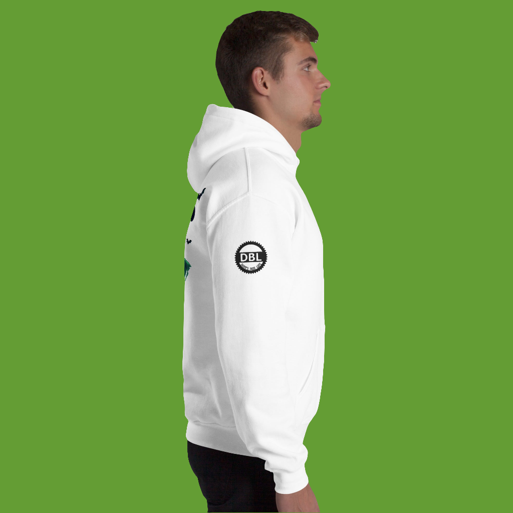 Unisex High definition luminous skull classic Hoodie