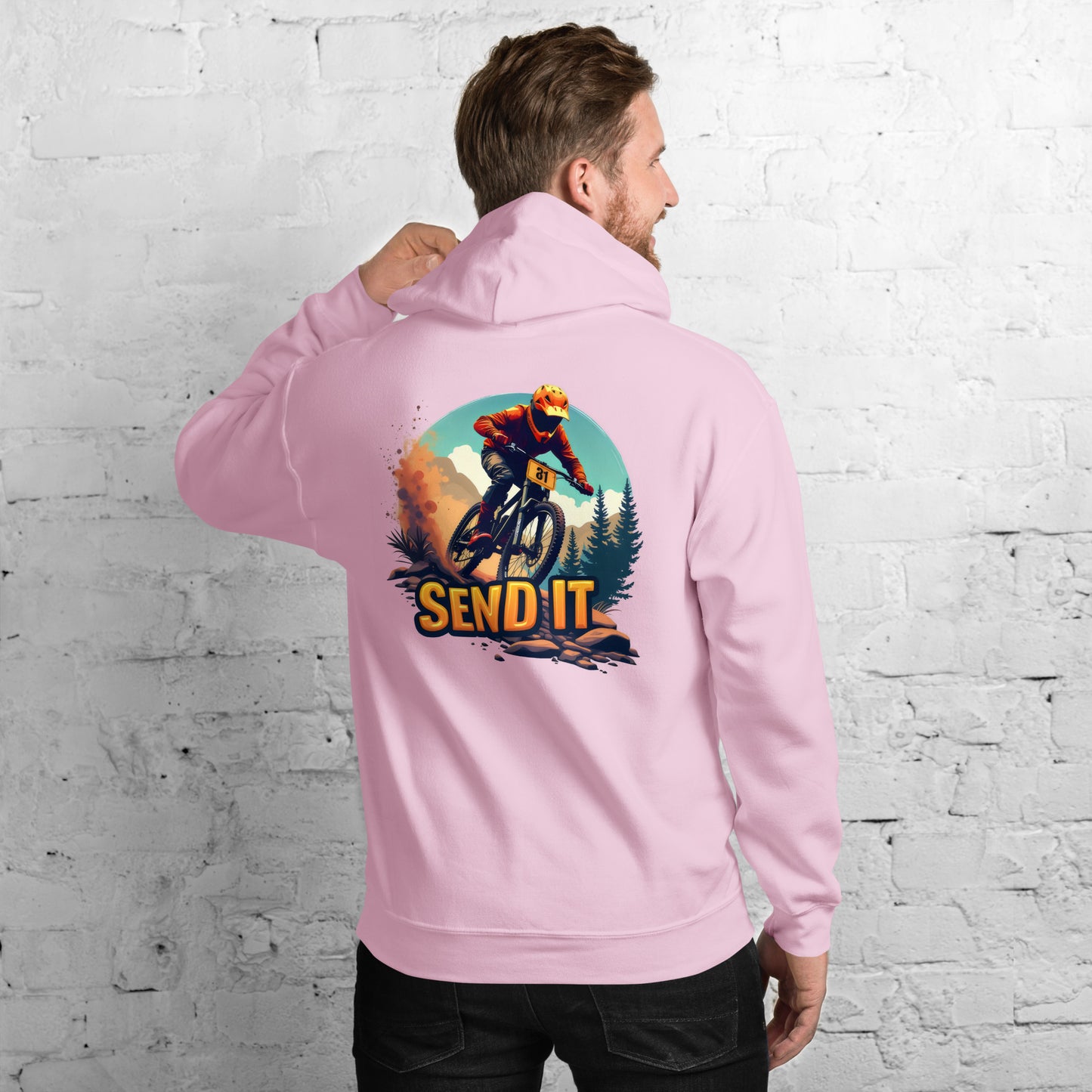 Unisex Send it MTB classic Hoodie