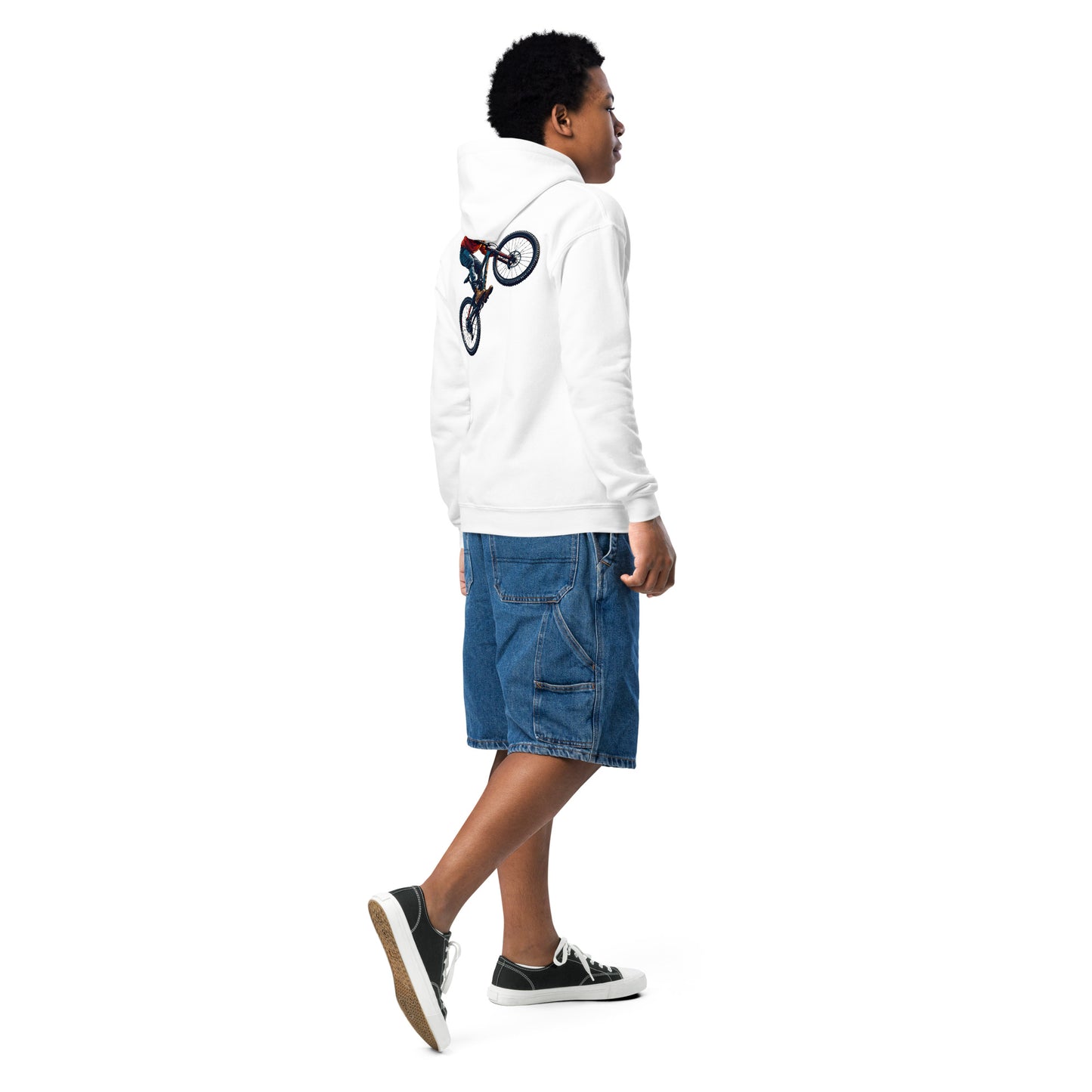 Youth DBL Jump line heavy blend hoodie
