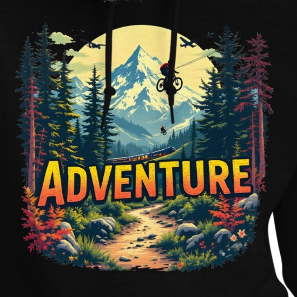 Unisex Adventure MTB  Hoodie