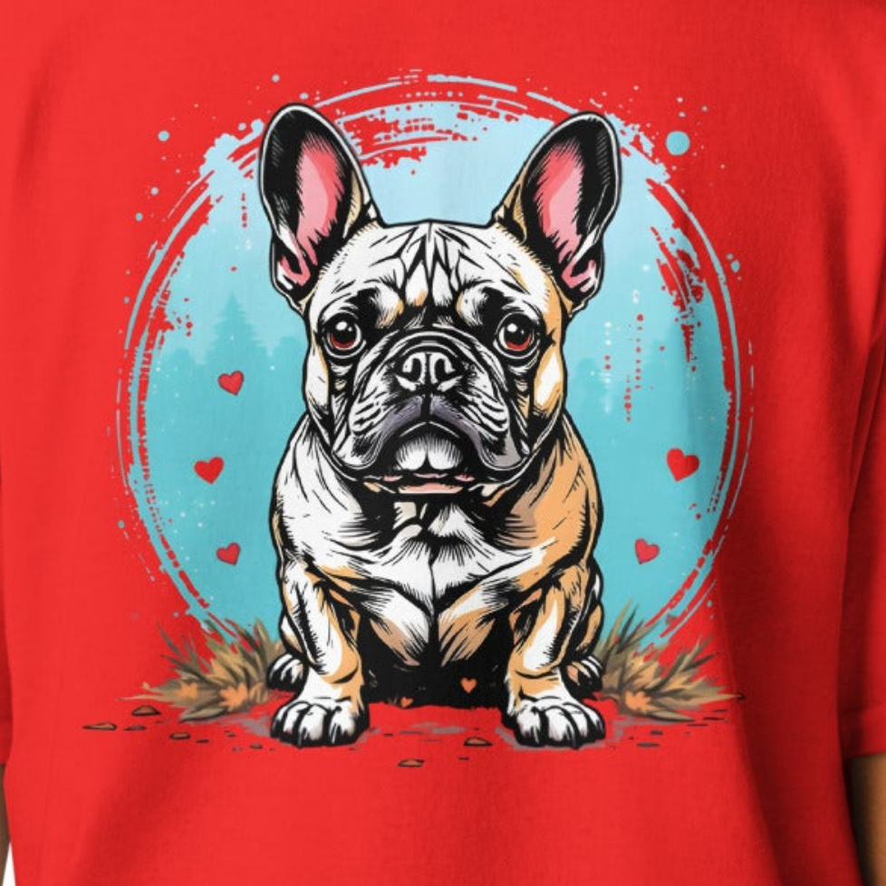 Youth Cartoon Frenchy illustrated design classic tee