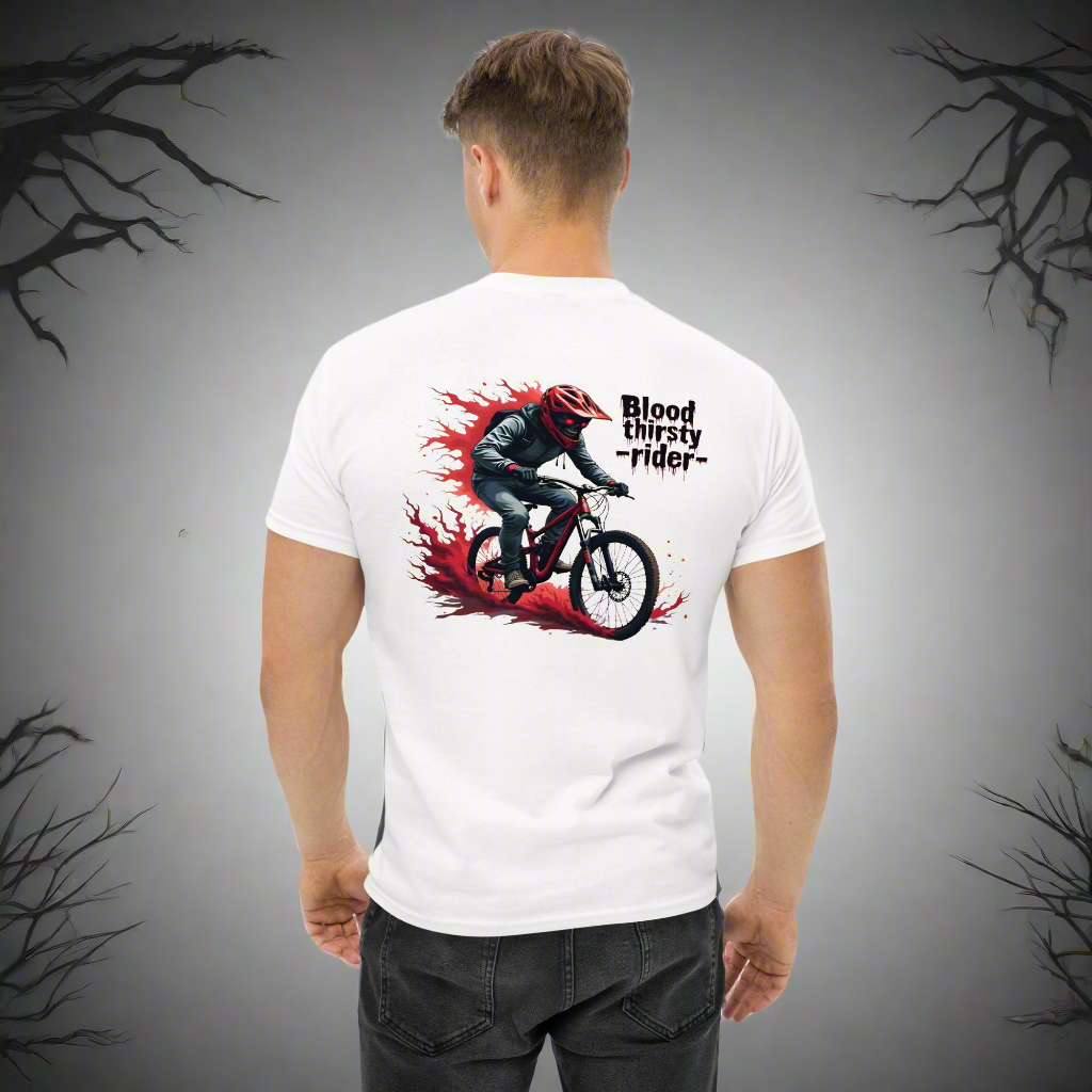 Men's bloodthirsty rider classic tee