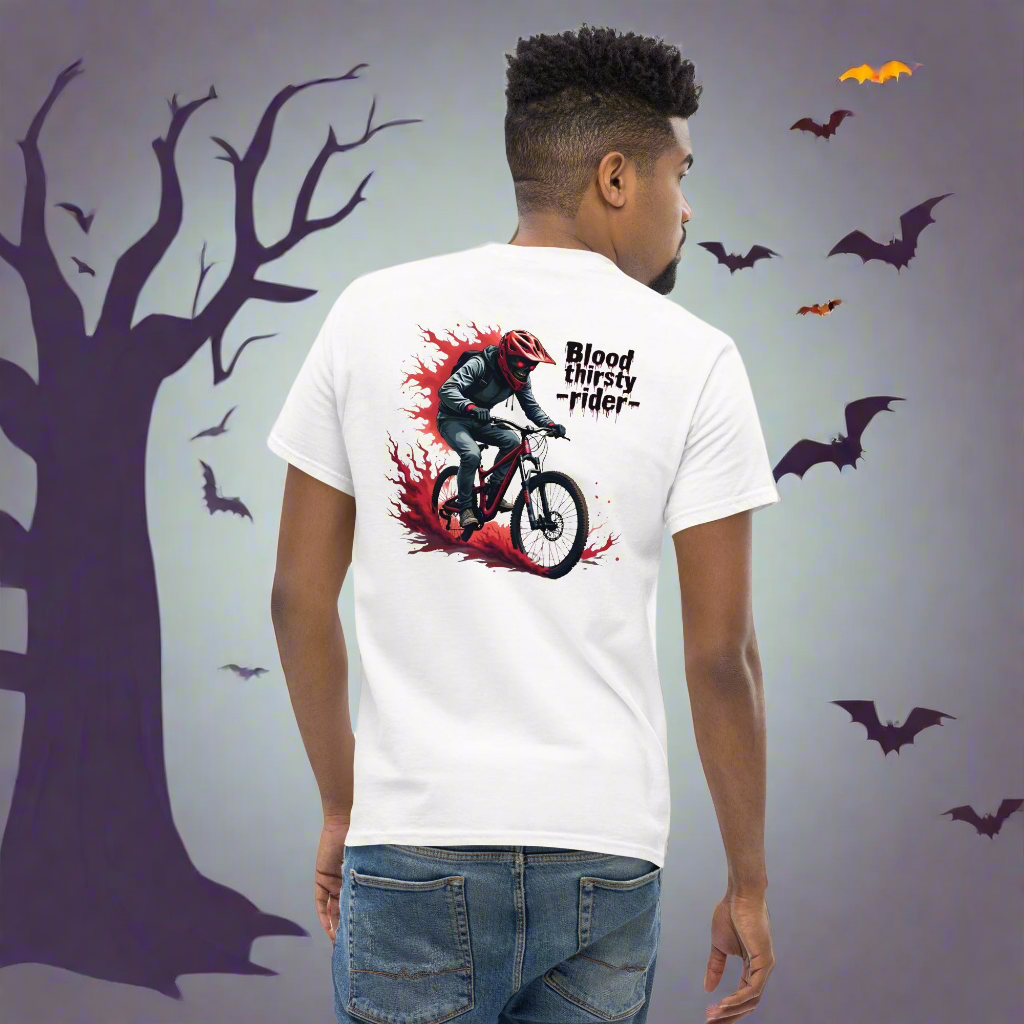 Men's bloodthirsty rider classic tee