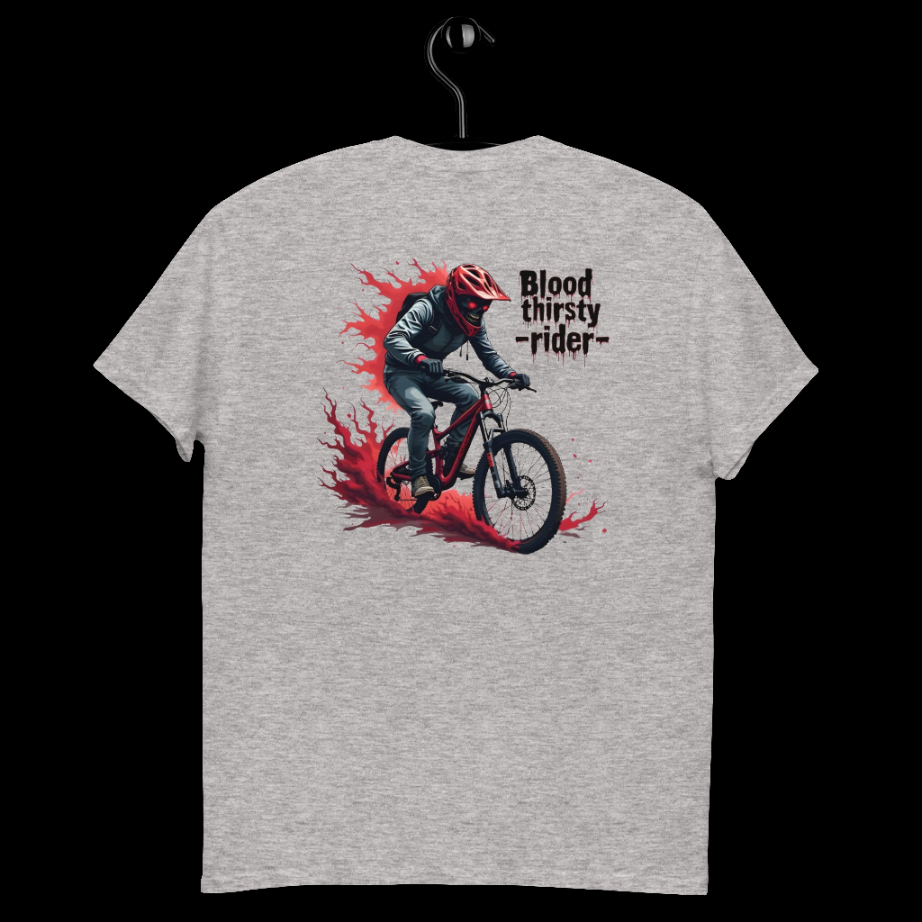 Men's bloodthirsty rider classic tee