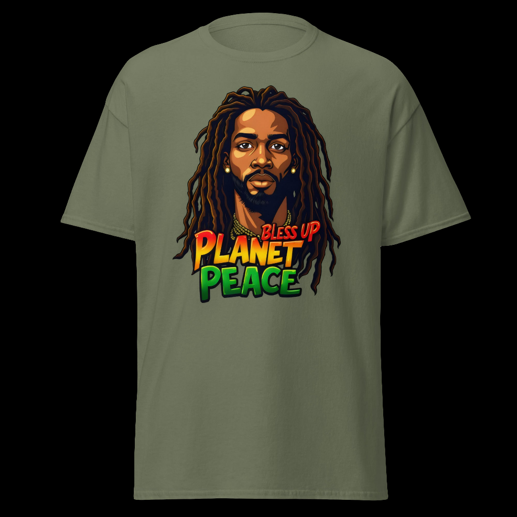 Unisex Jamaican bless up classic tee
