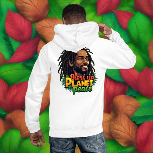 Unisex bless up Planet piece 2 classic Hoodie