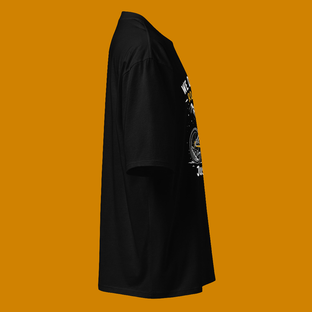 Oversized We don't need roads mtb heavyweight t-shirt