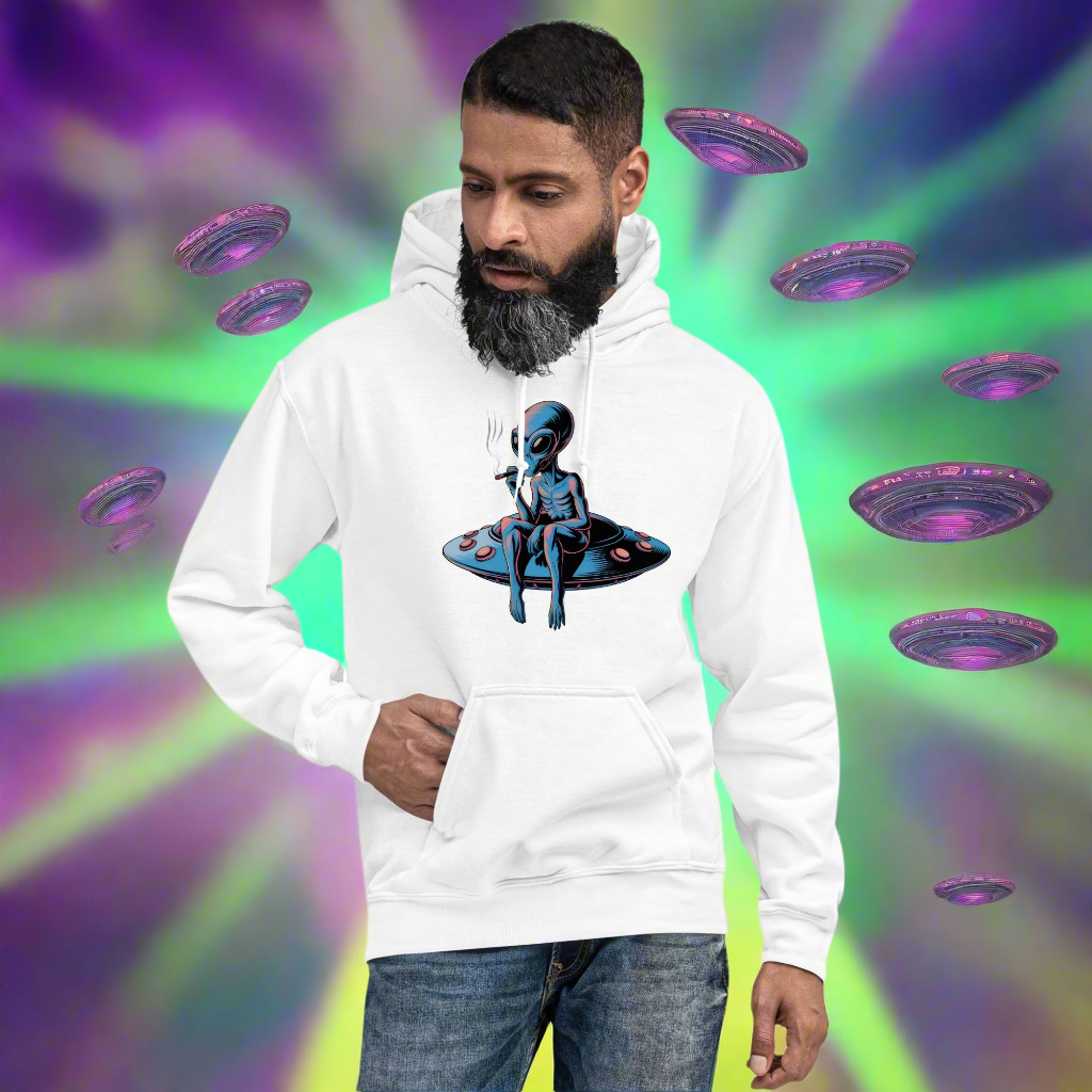 Unisex UFO Would anyone like a lift Hoodie