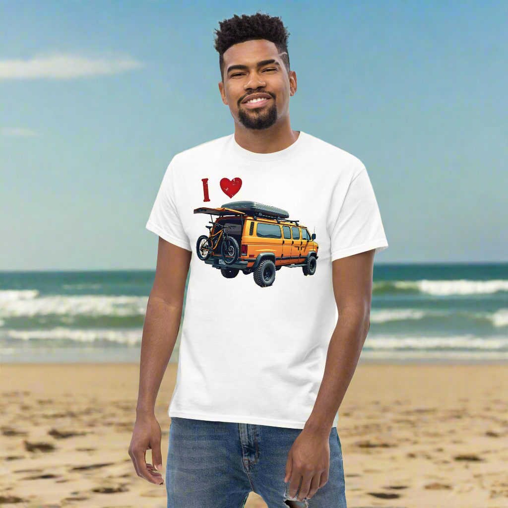 Unisex I love my van classic tee
