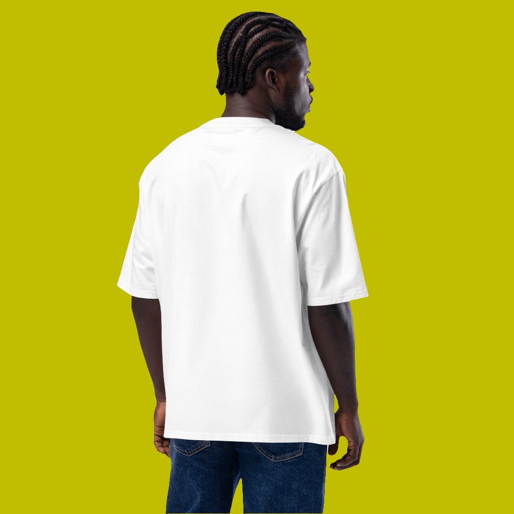 Oversized Unisex ride hard learn quickly heavyweight t-shirt