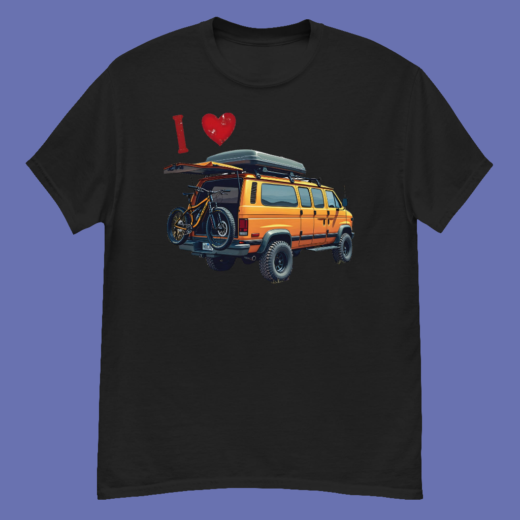 Unisex I love my van classic tee