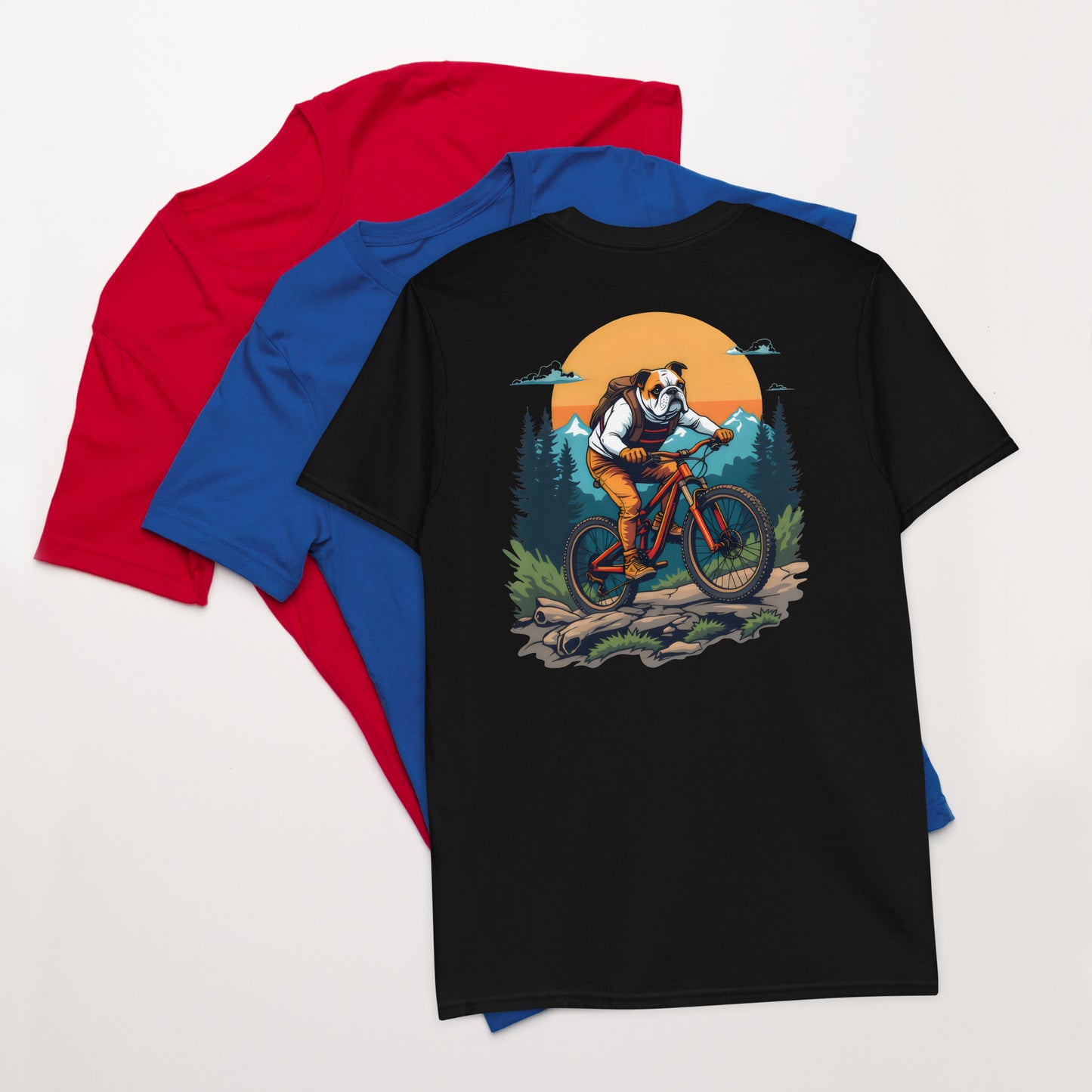 Short-Sleeve British bulldog rider Unisex T-Shirt