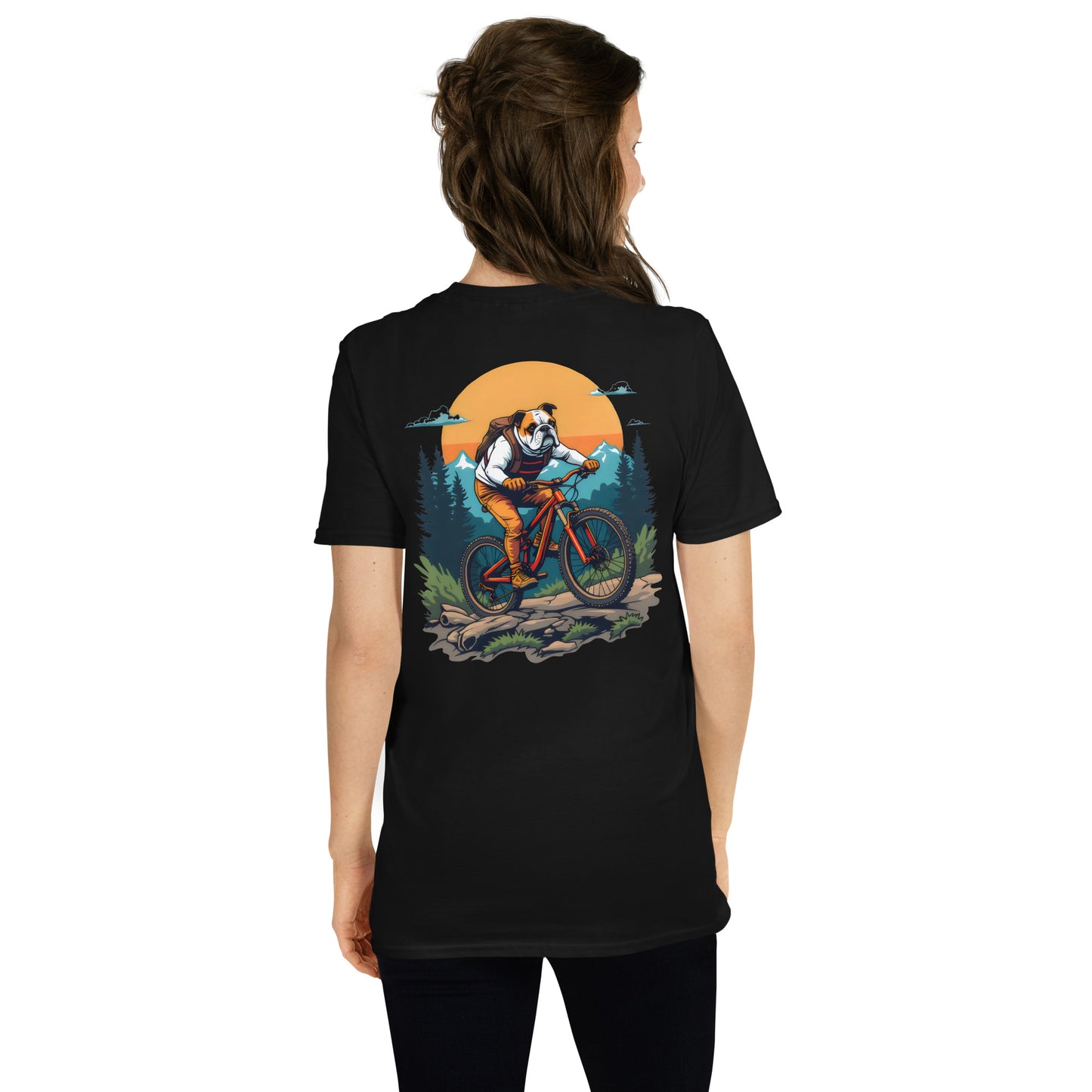 Short-Sleeve British bulldog rider Unisex T-Shirt