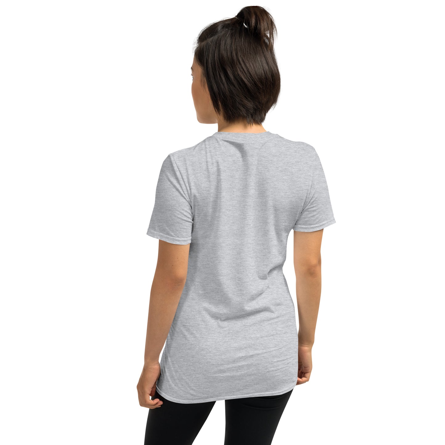 pug dog at bike park Short-Sleeve Unisex T-Shirt