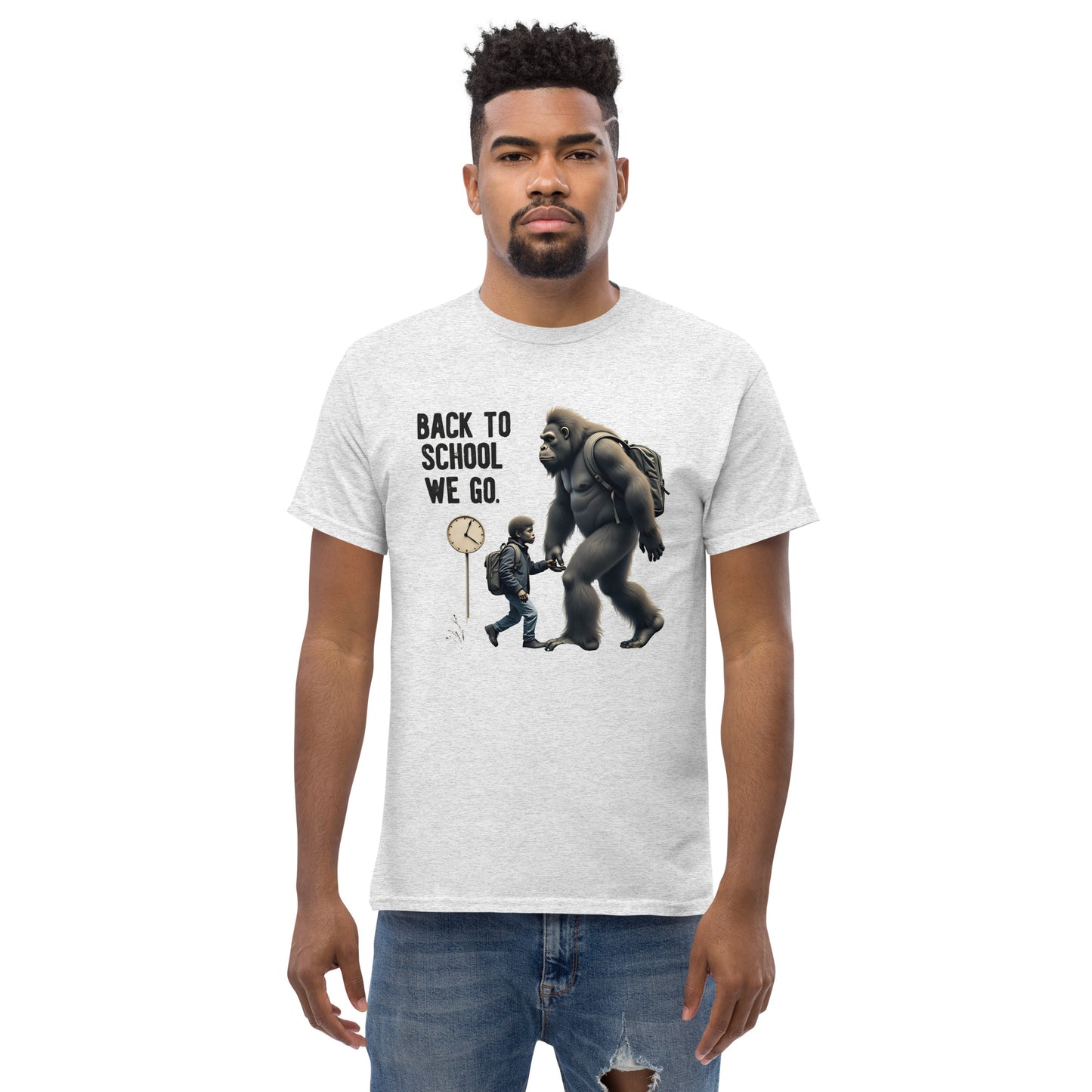 Unisex Back to school we go classic tee