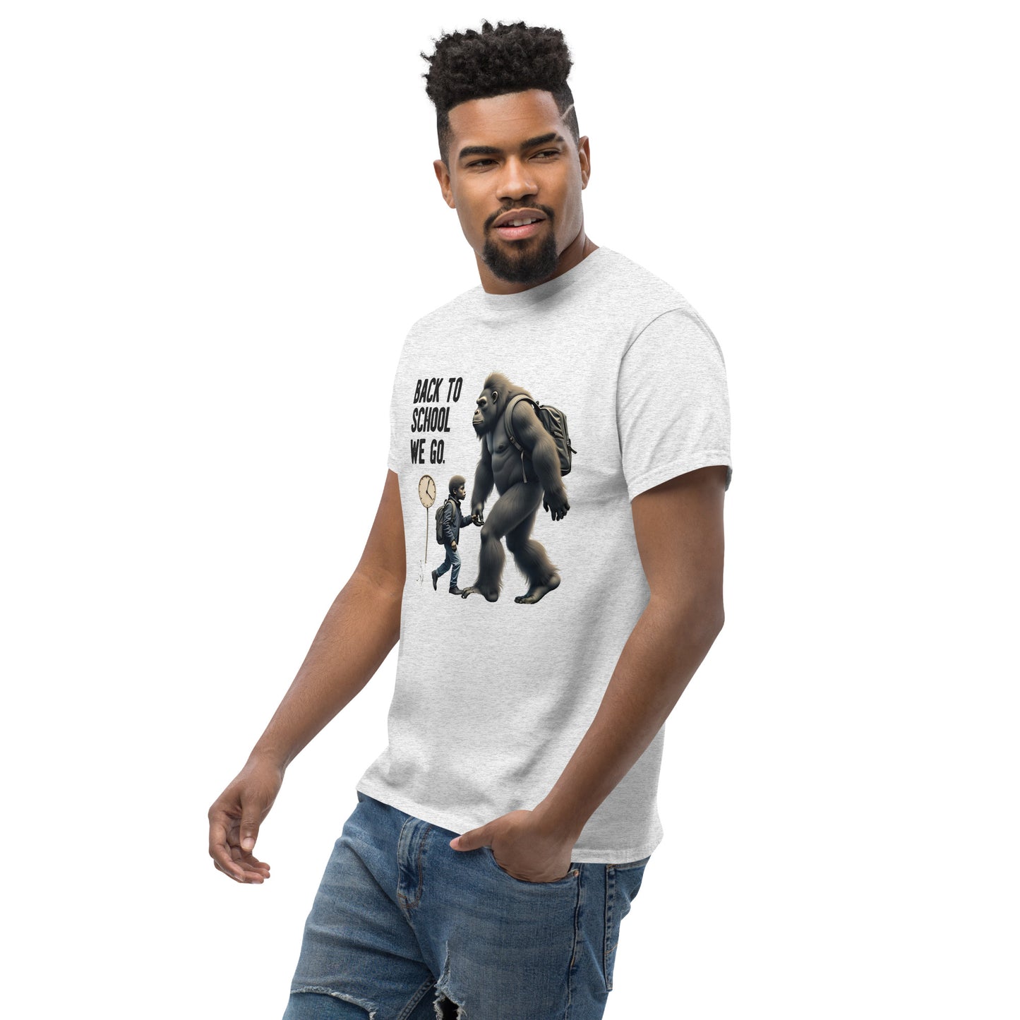Unisex Back to school we go classic tee