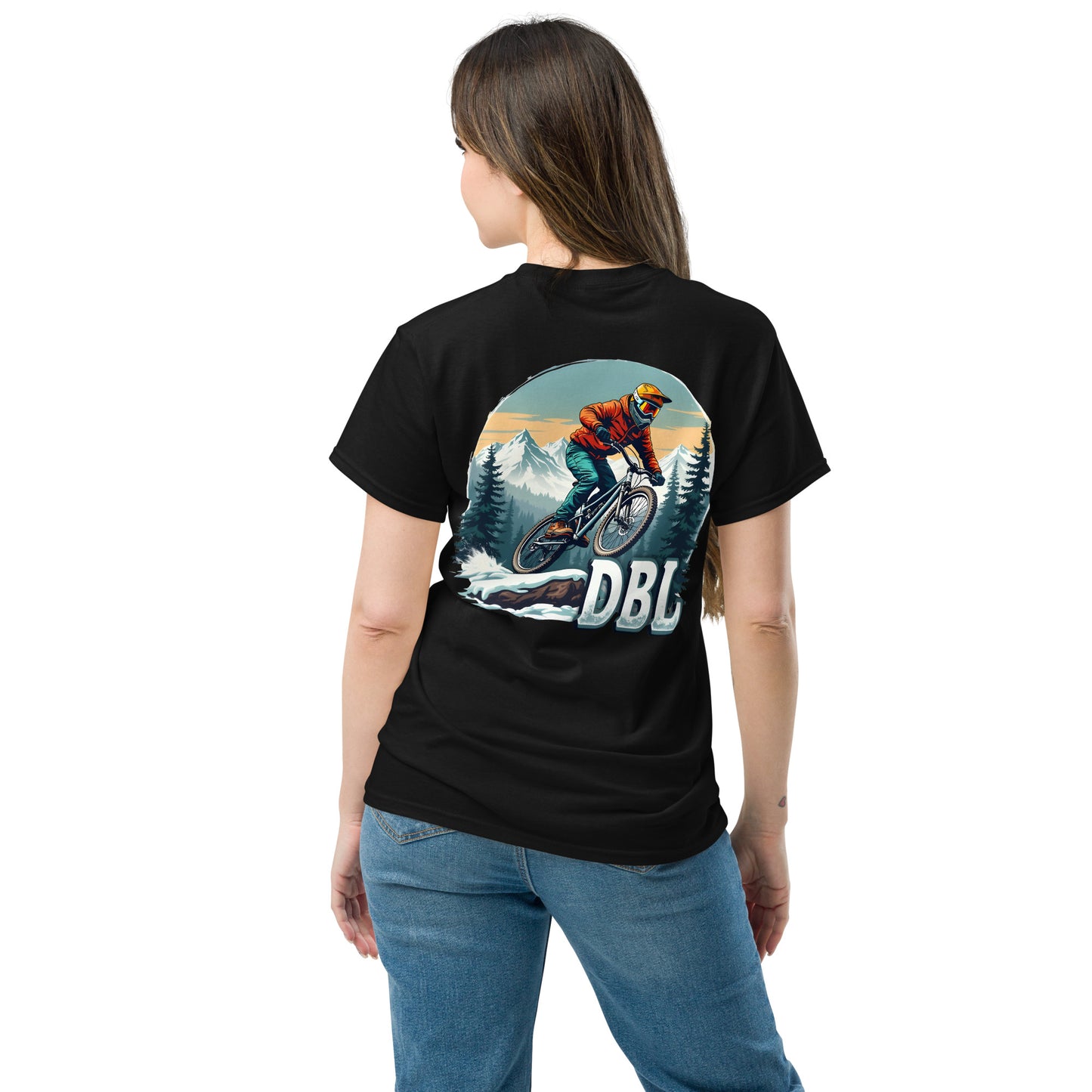 Unisex Men's DBL ride on classic tee