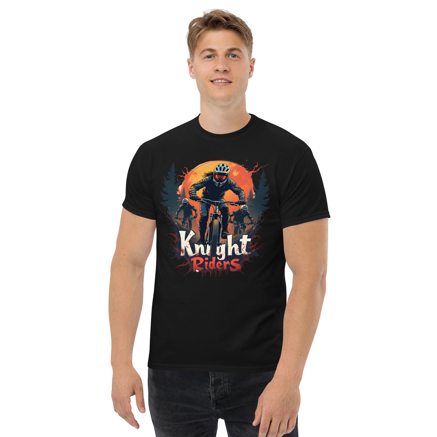 Unisex knight riders classic tee