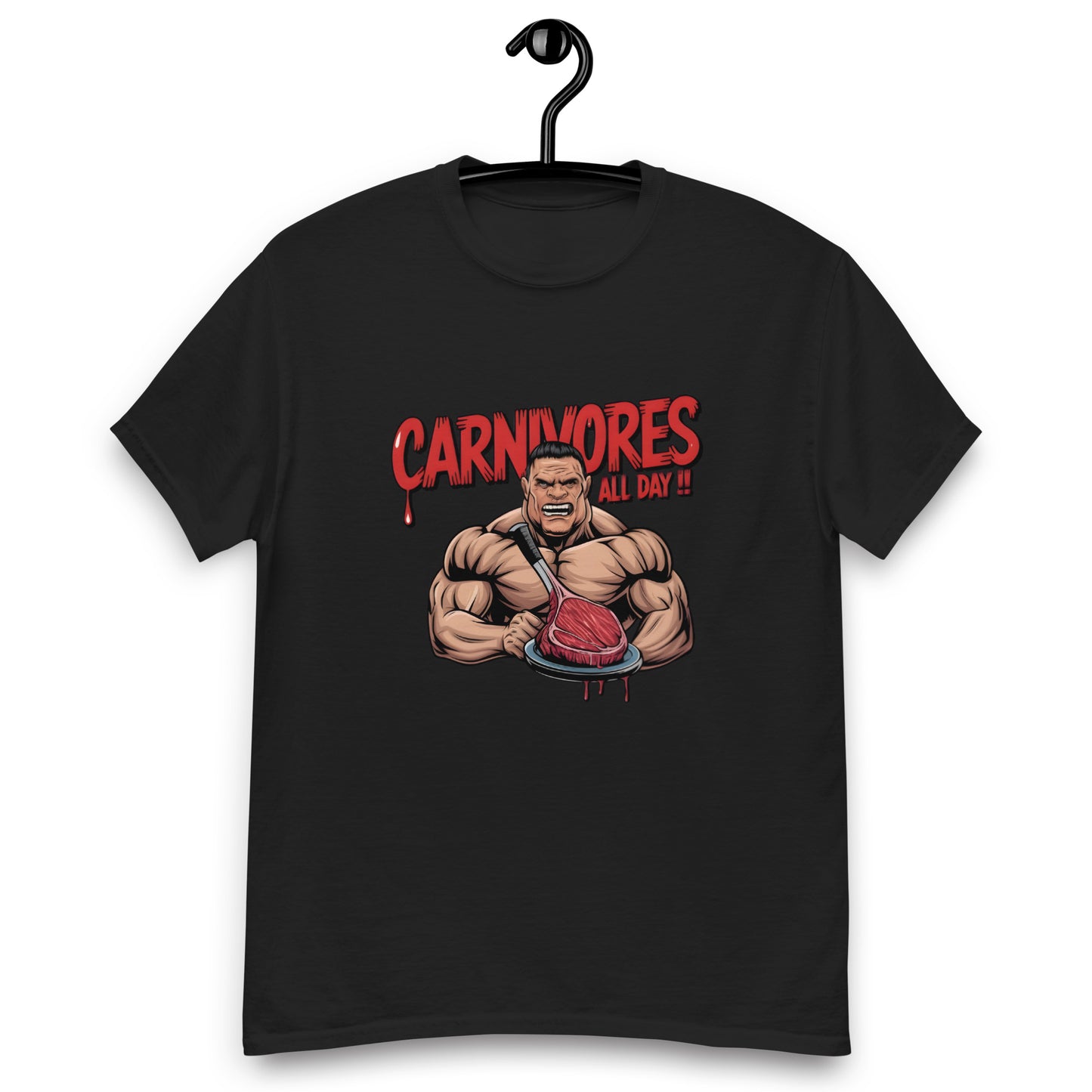 Unisex Carnivore all day everyday classic tee