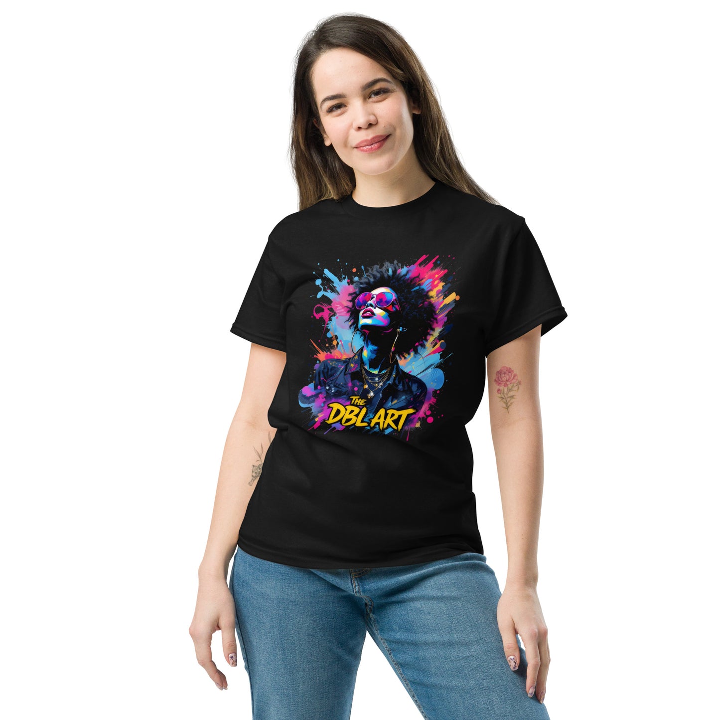 Unisex The DBL abstract Street art classic tee