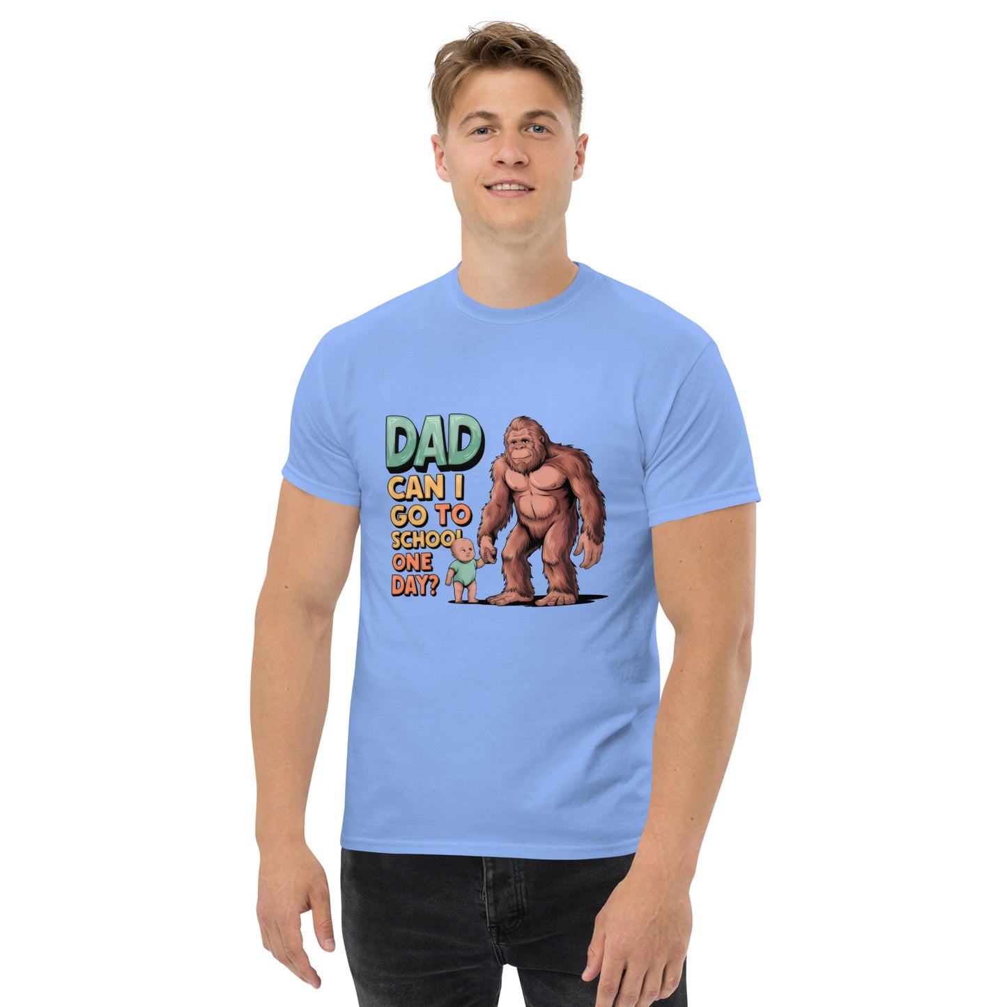 men's Dad and son classic tee