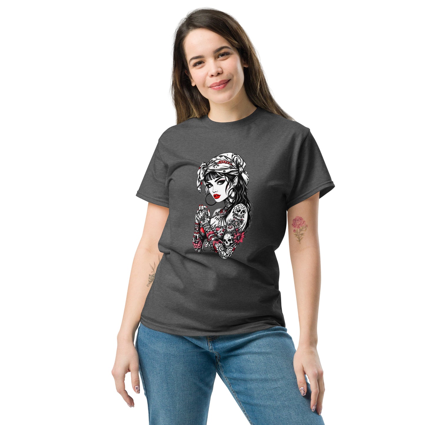 Unisex Cool looking Gypsy girl classic tee