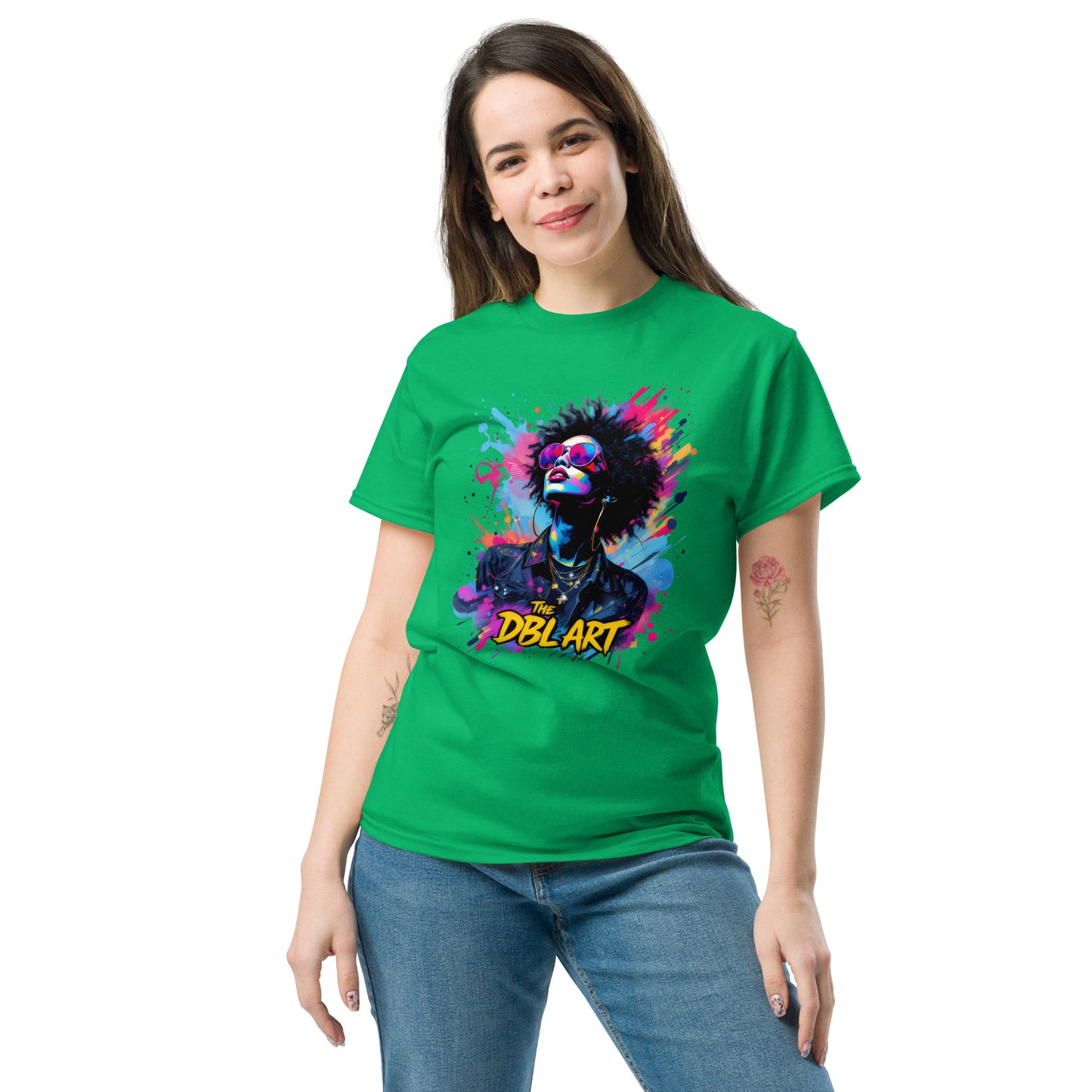 Unisex The DBL abstract Street art classic tee
