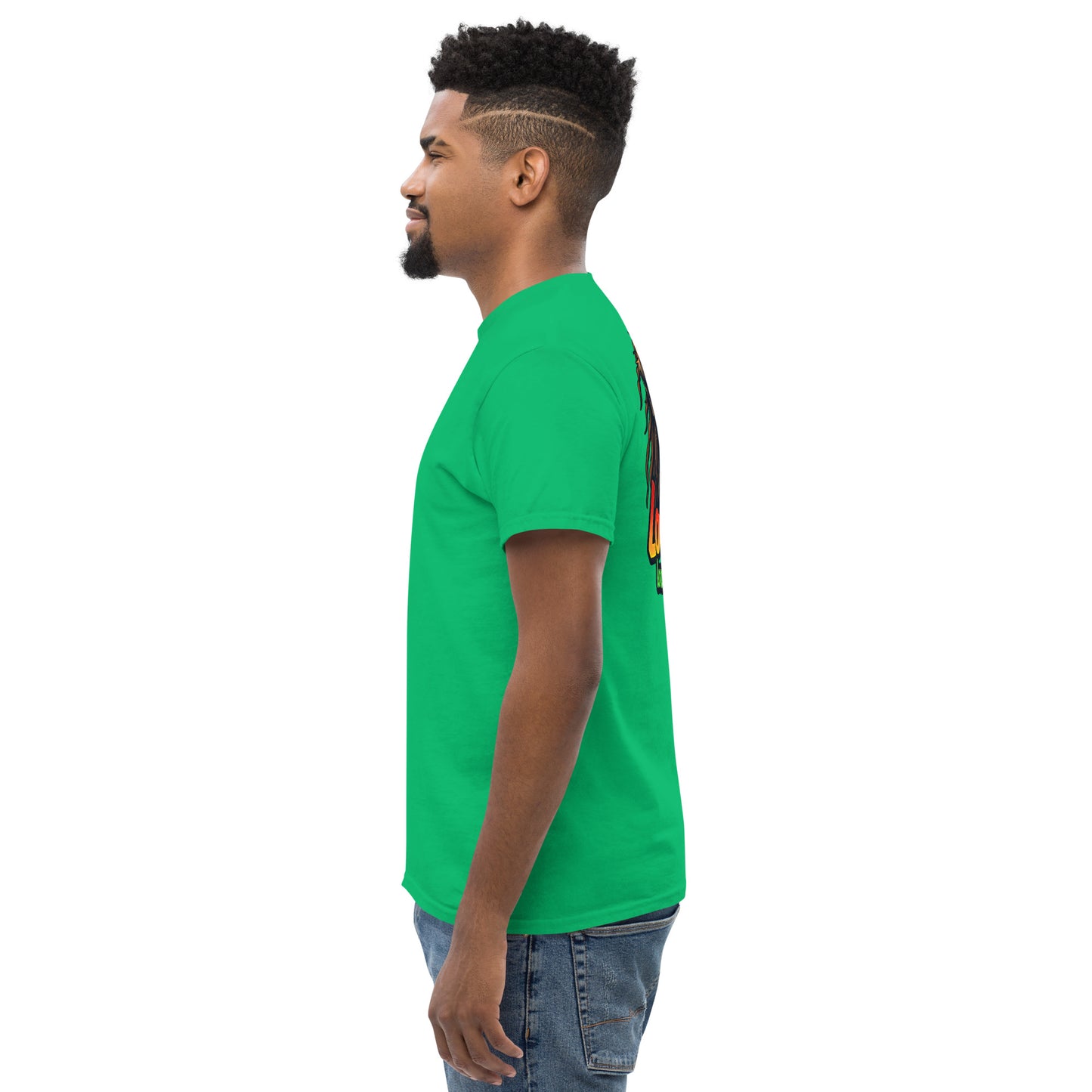 Unisex rasta dog classic tee