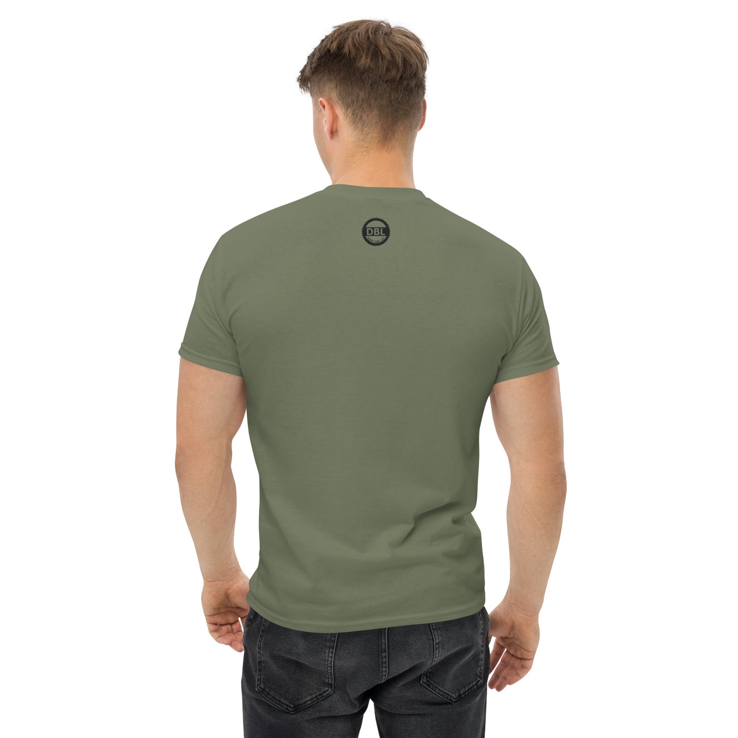 Unisex Christmas art cool looking street artist classic tee