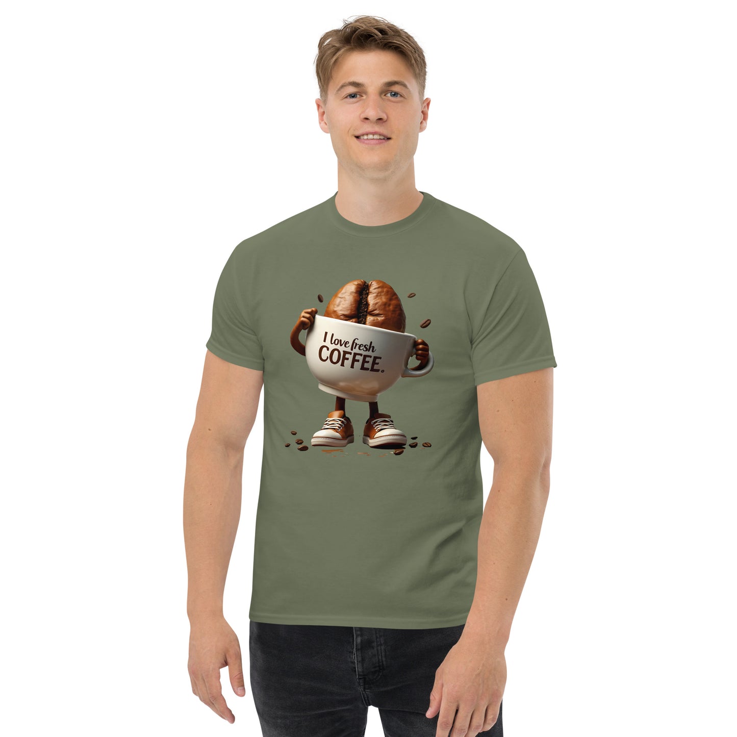 Unisex I love fresh coffee classic tee