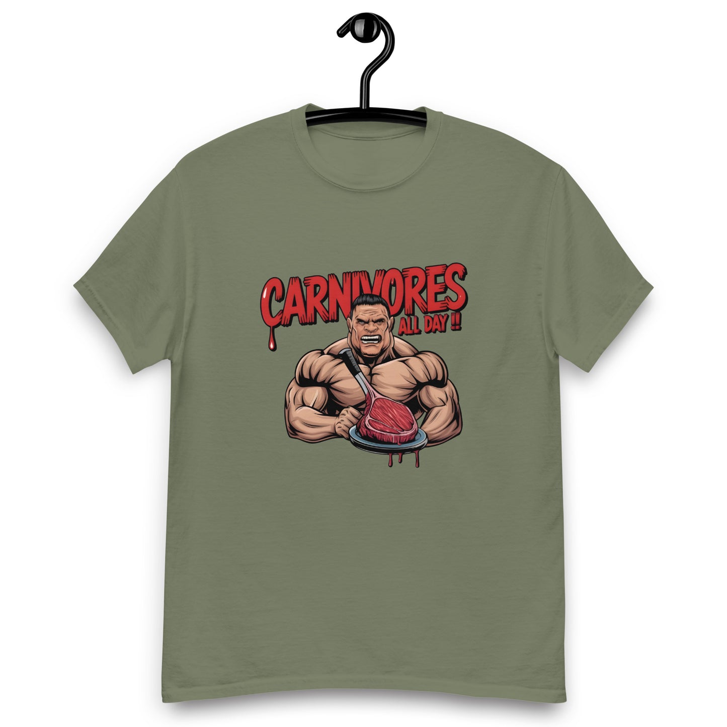 Unisex Carnivore all day everyday classic tee