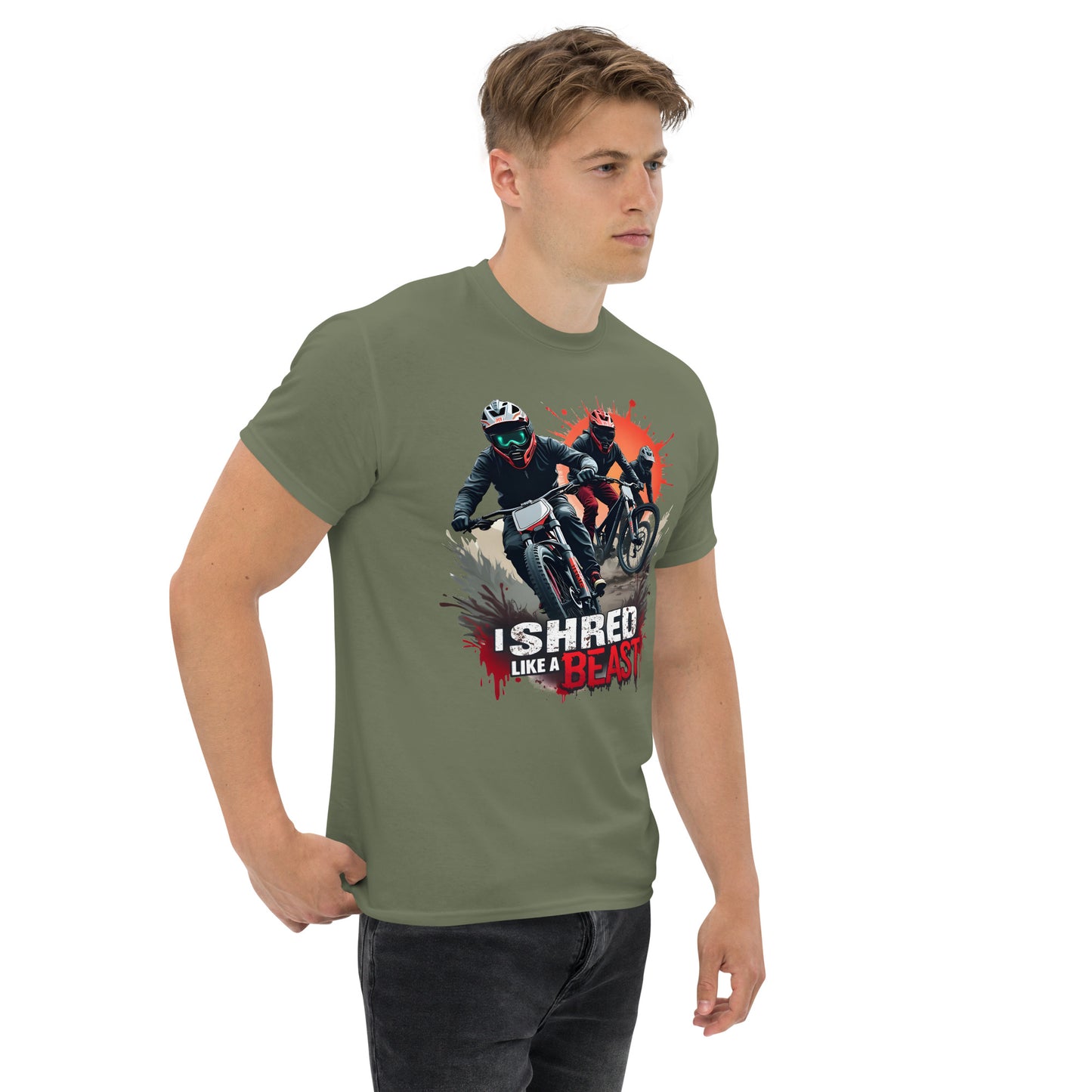 Unisex I ride like a beast classic tee