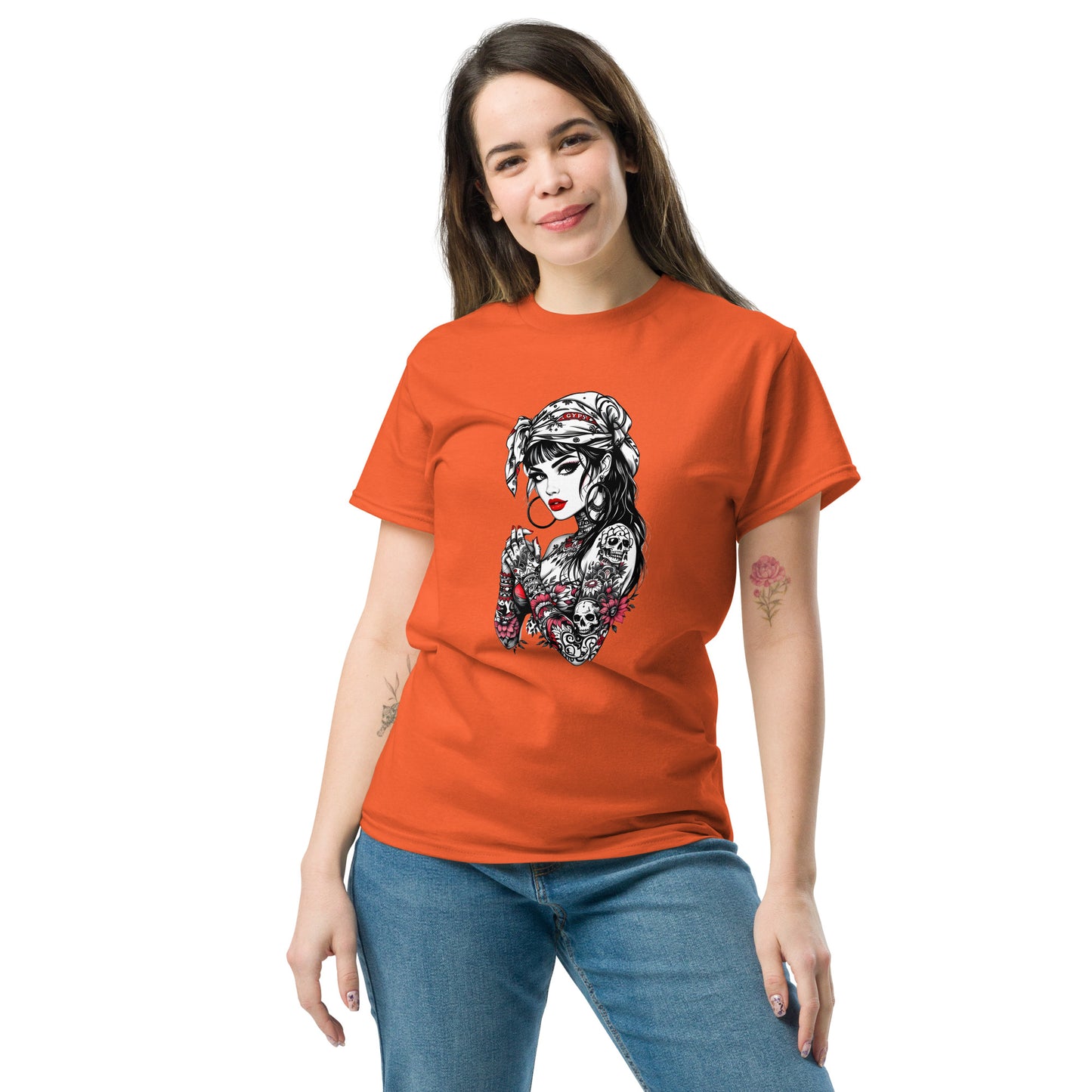 Unisex Cool looking Gypsy girl classic tee
