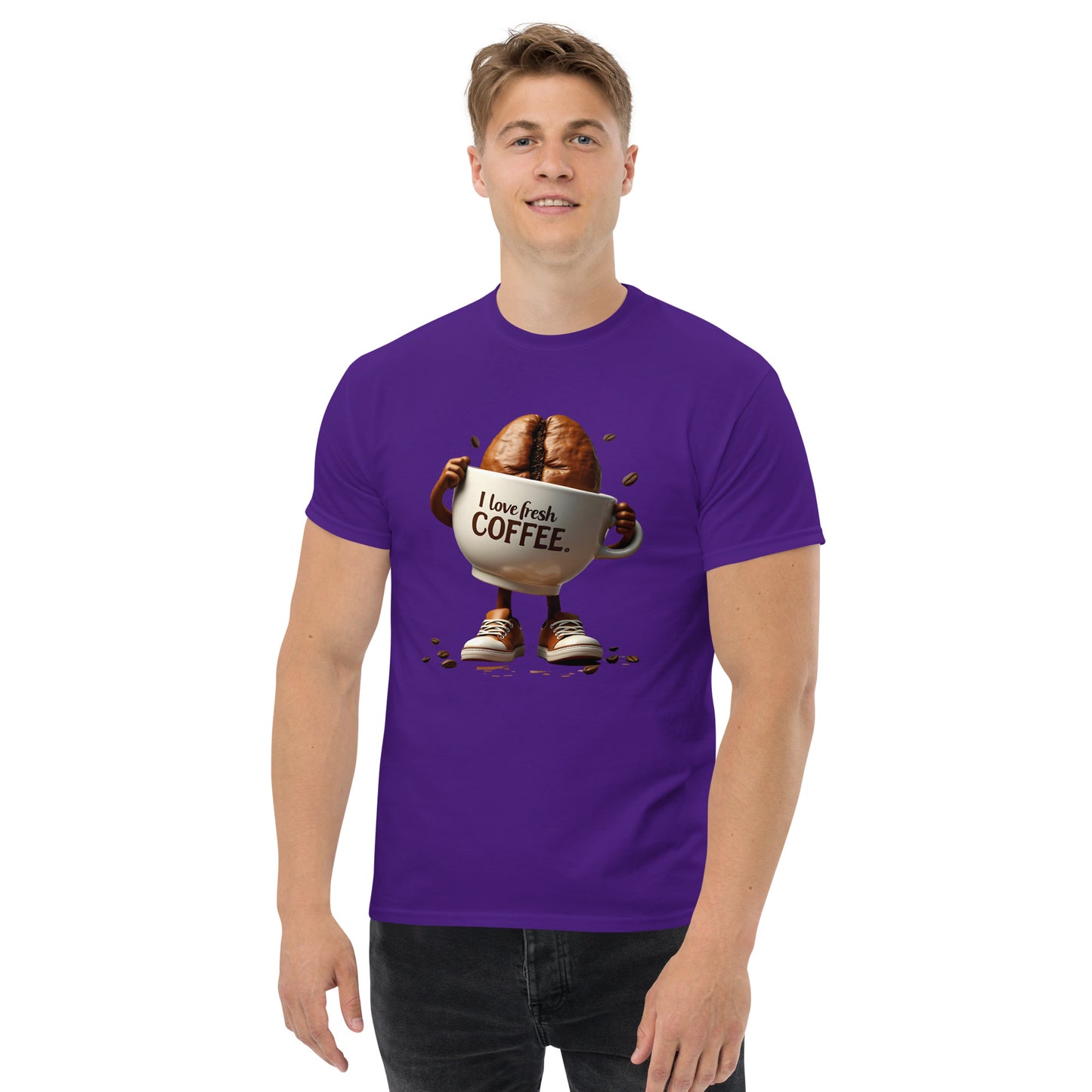 Unisex I love fresh coffee classic tee