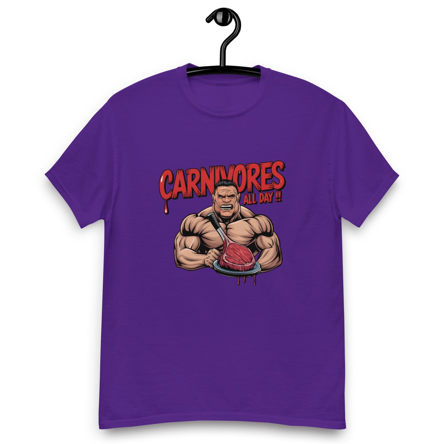 Unisex Carnivore all day everyday classic tee