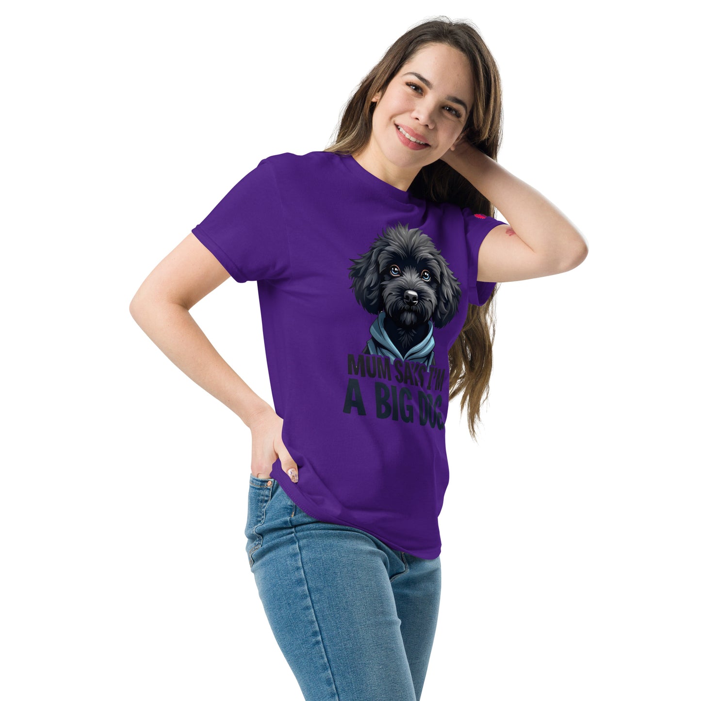 Unisex Cockapoo dog with classic tee