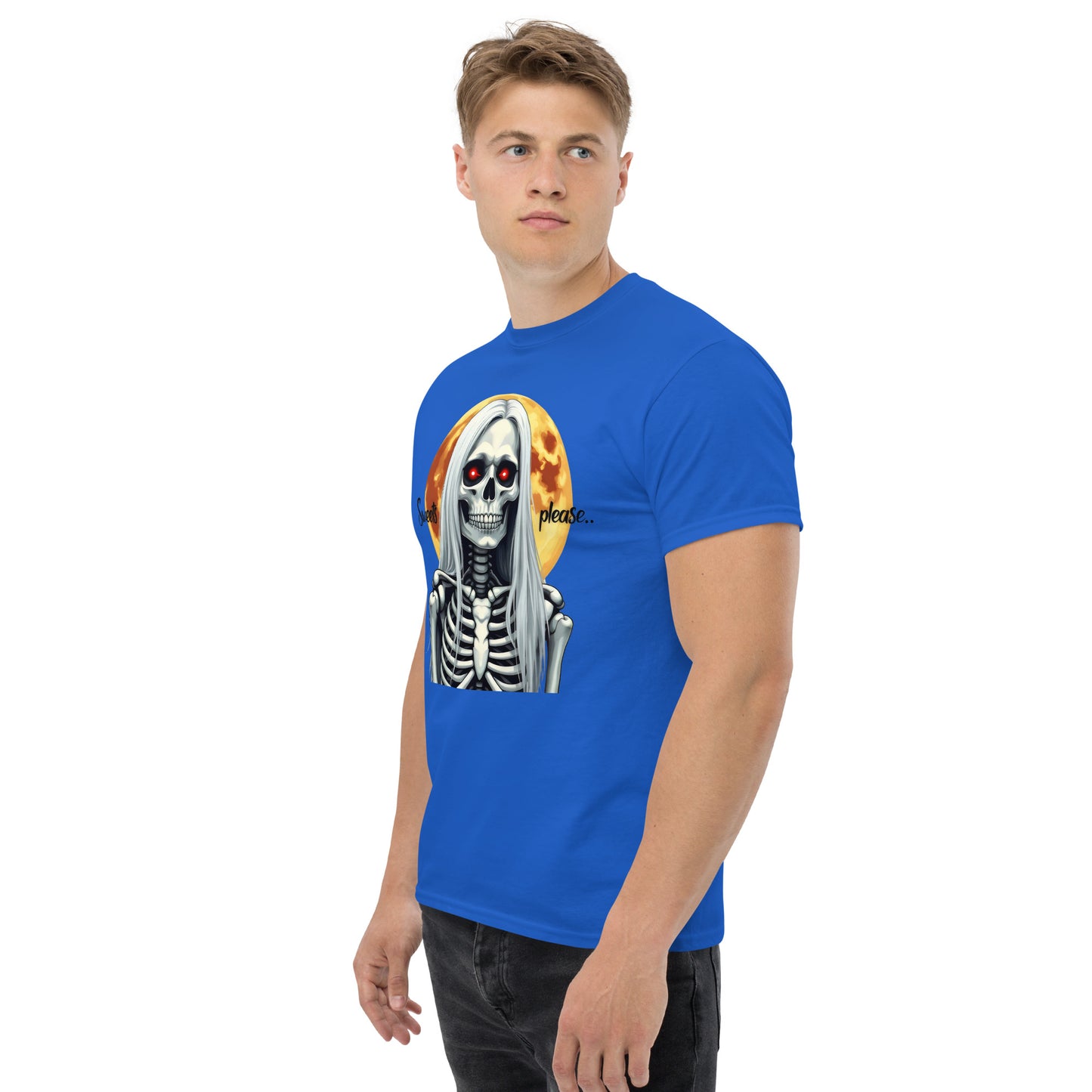 Unisex Sweet Halloween Greyhound woman classic tee