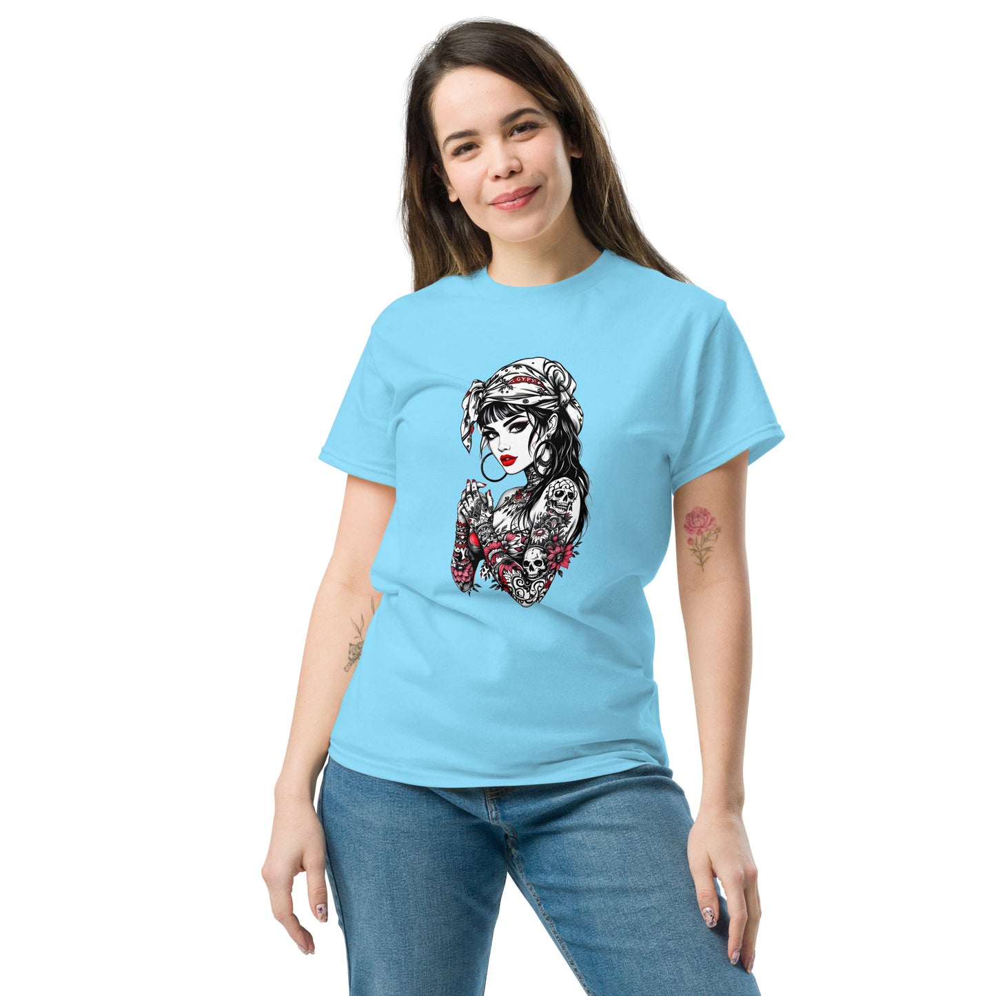 Unisex Cool looking Gypsy girl classic tee