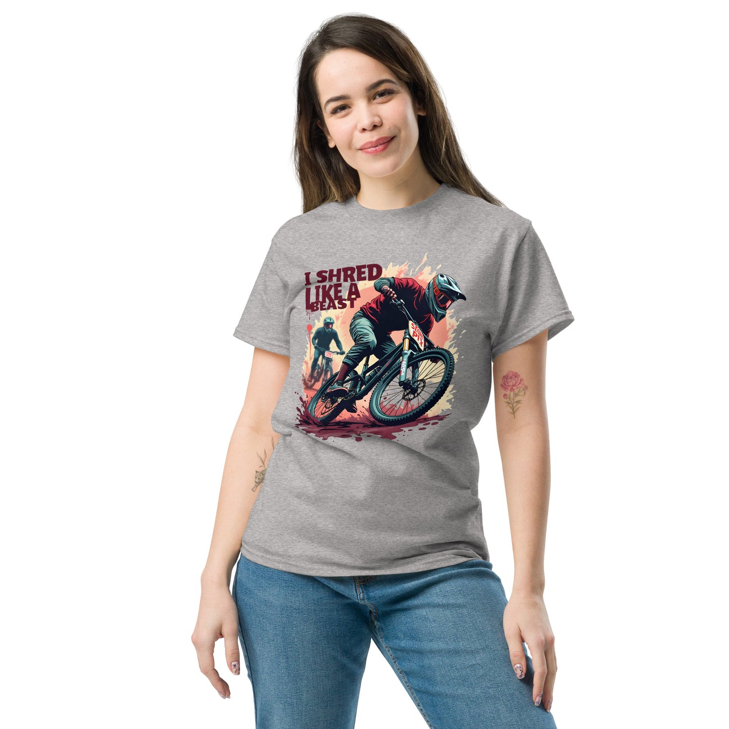 Unisex MTB Shredding classic tee