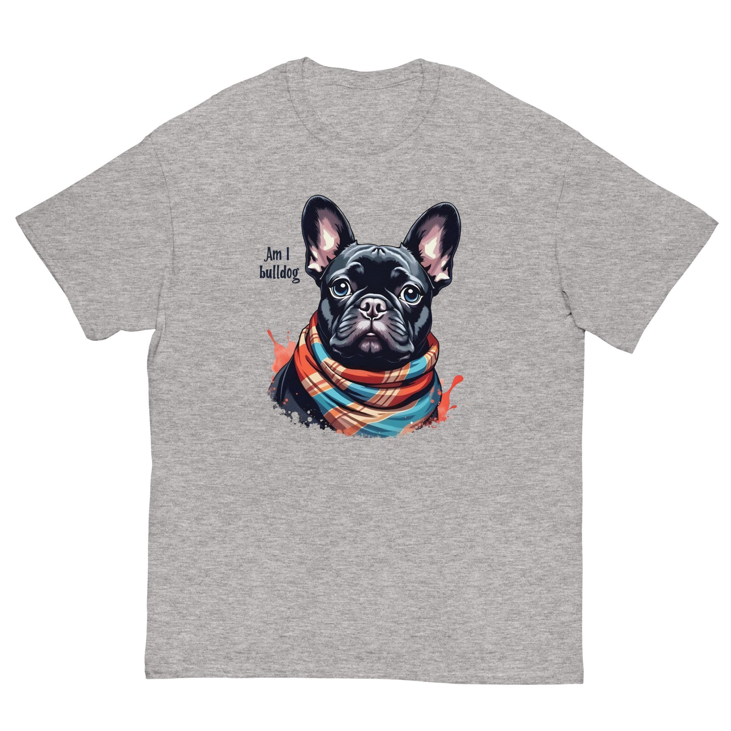 Women's twin print pug French bulldog classic tee