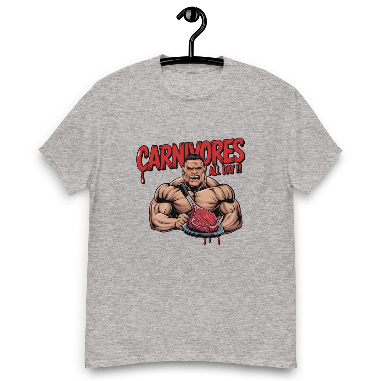 Unisex Carnivore all day everyday classic tee