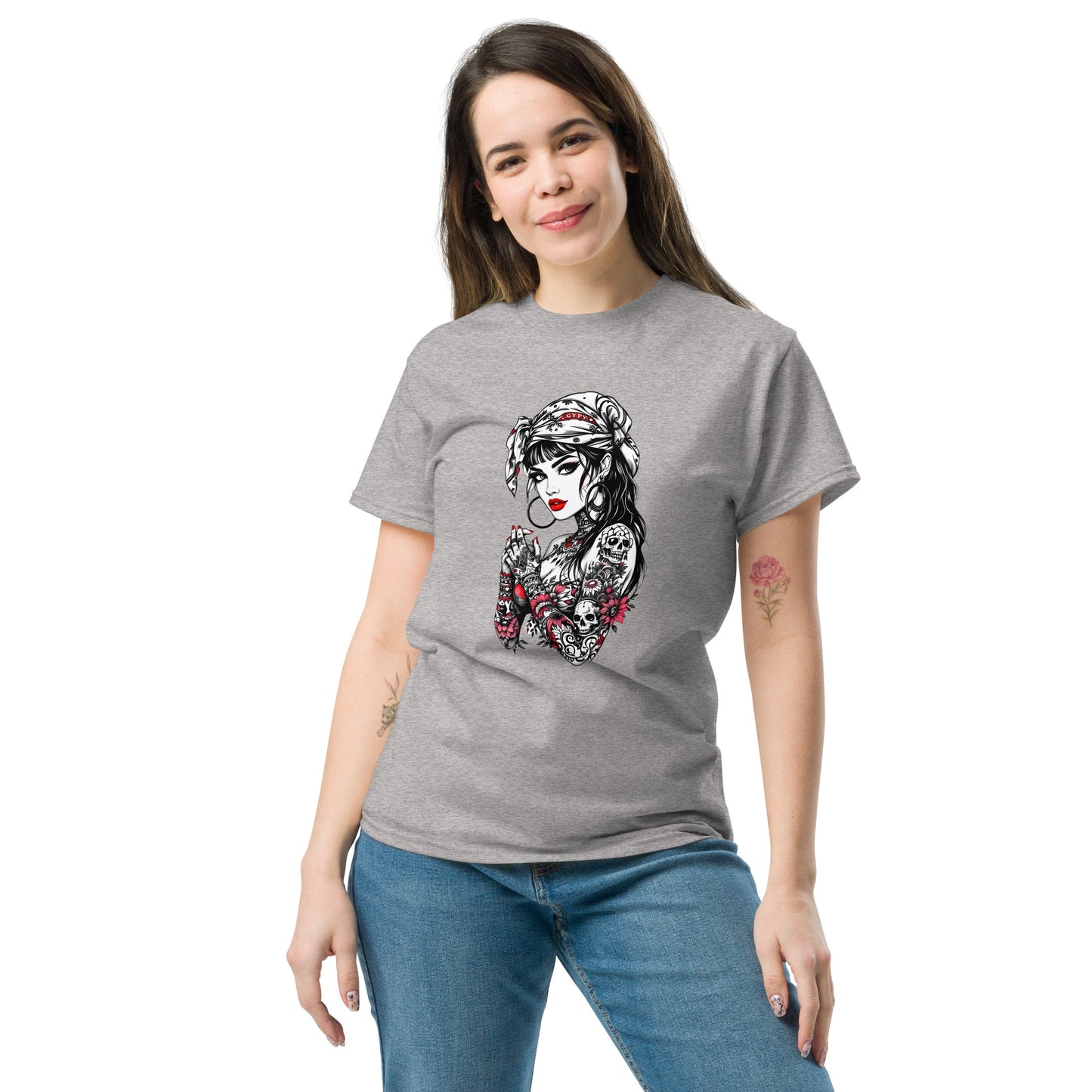 Unisex Cool looking Gypsy girl classic tee