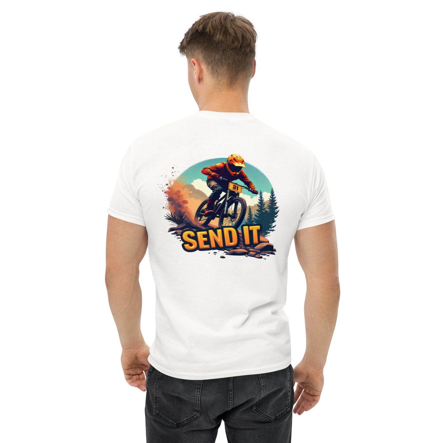 Unisex Send it MTB classic tee