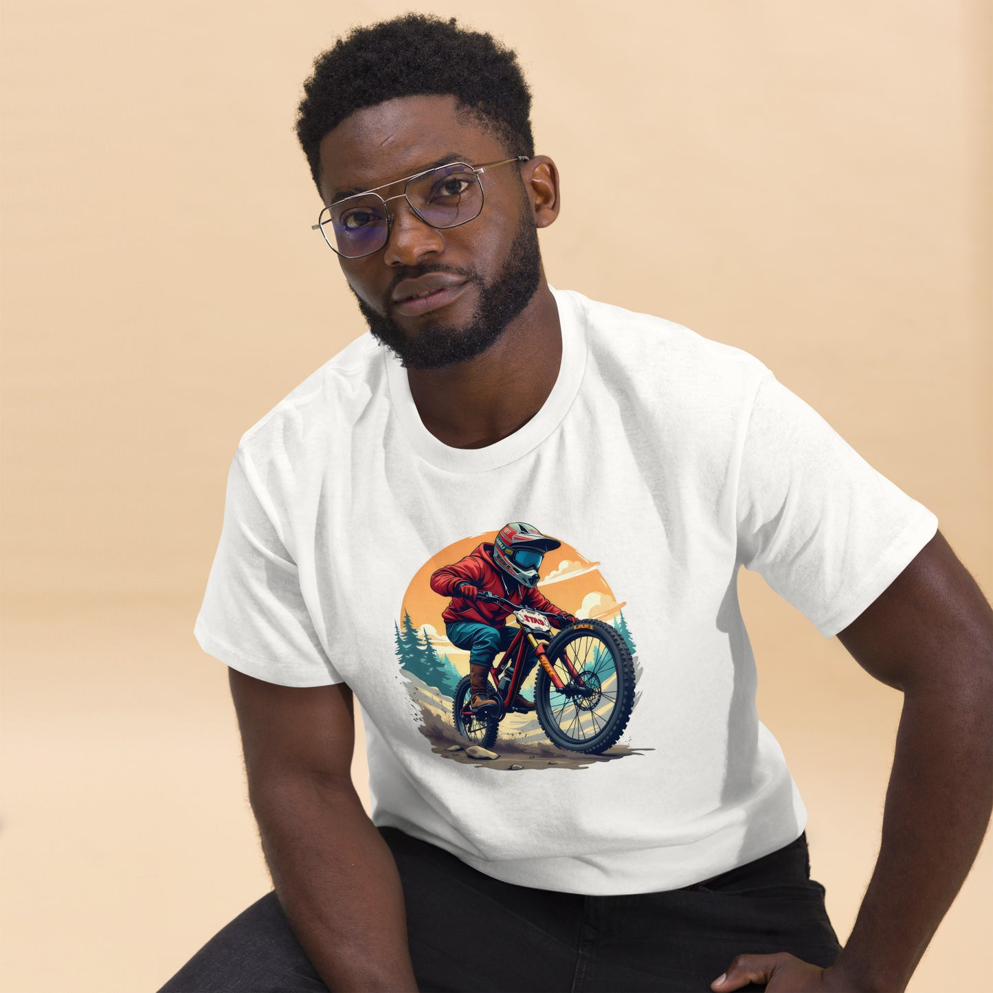 MEN'S  Simply shred and focus classic tee