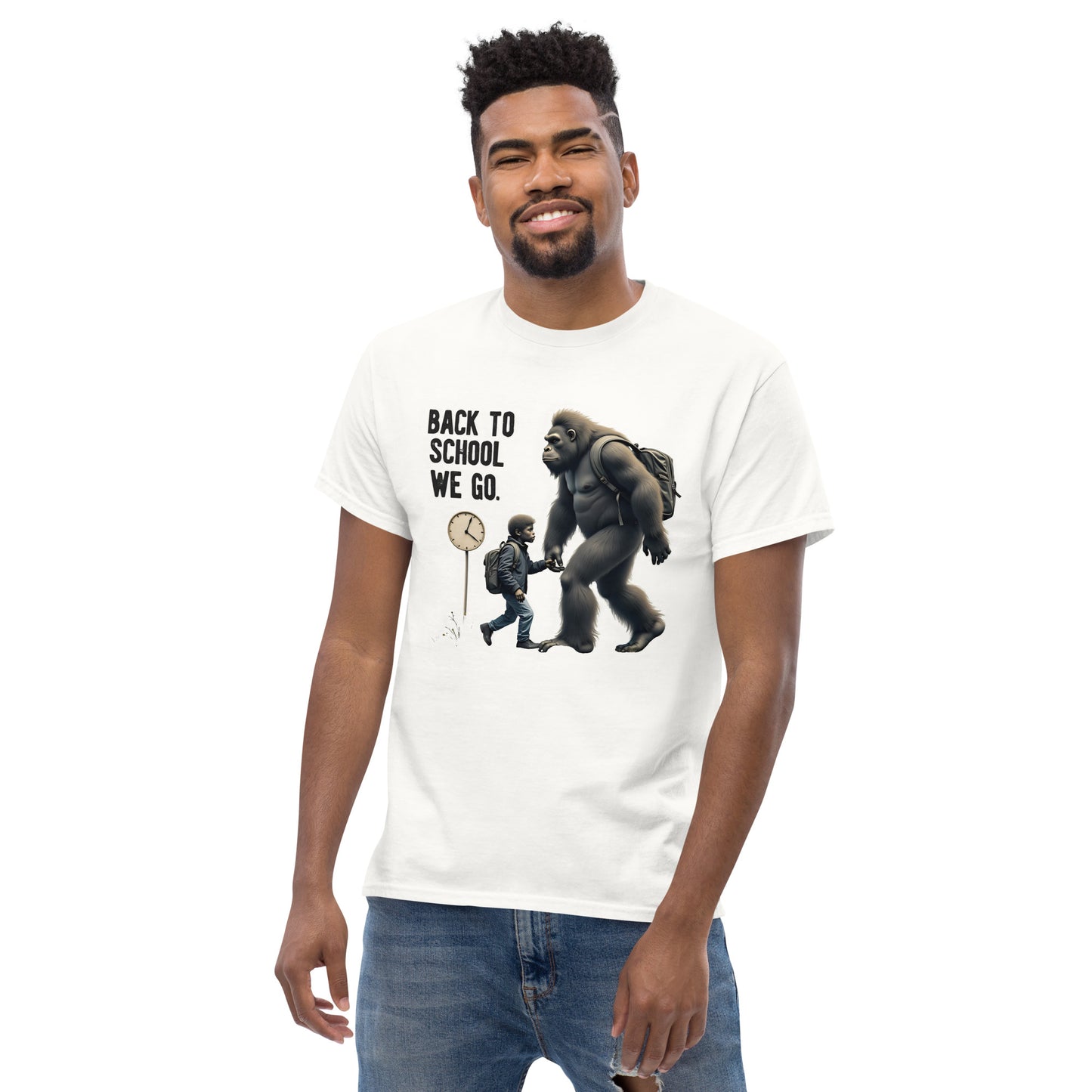 Unisex Back to school we go classic tee