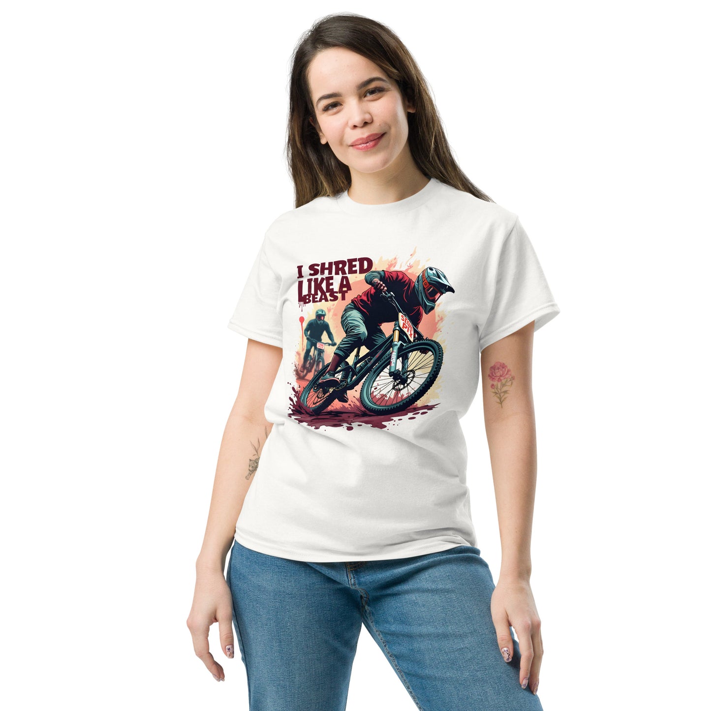 Unisex MTB Shredding classic tee
