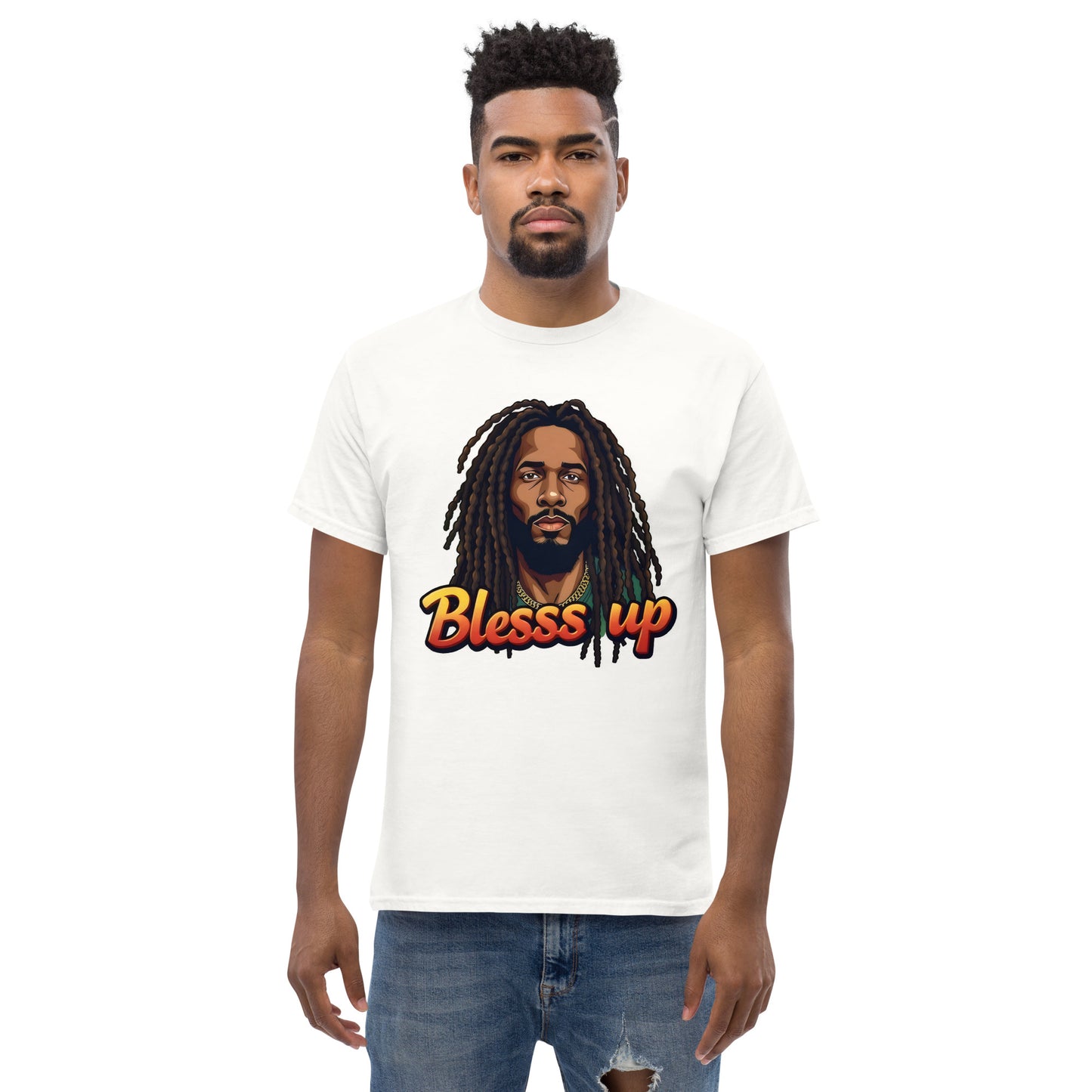 Unisex Bless up classic tee