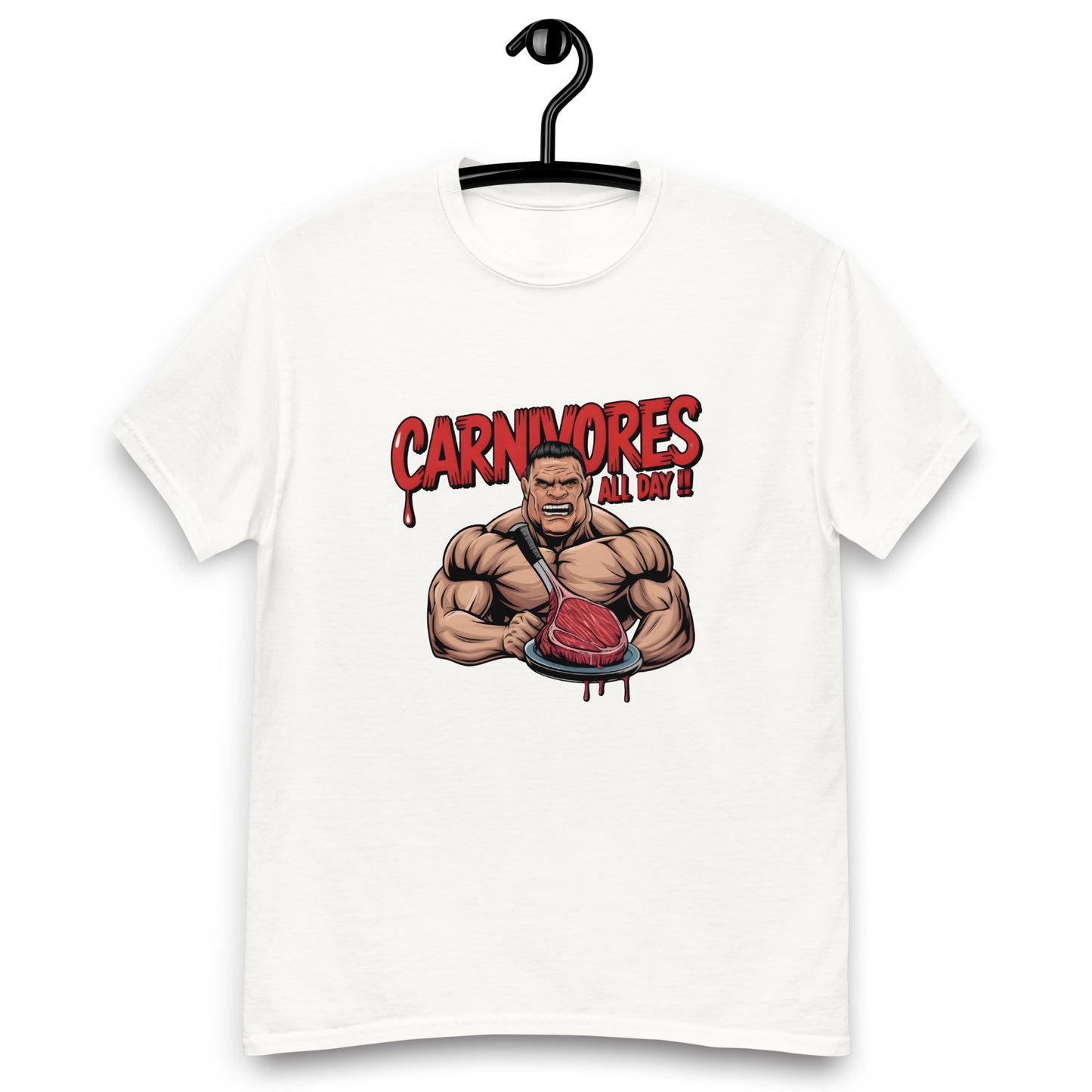 Unisex Carnivore all day everyday classic tee